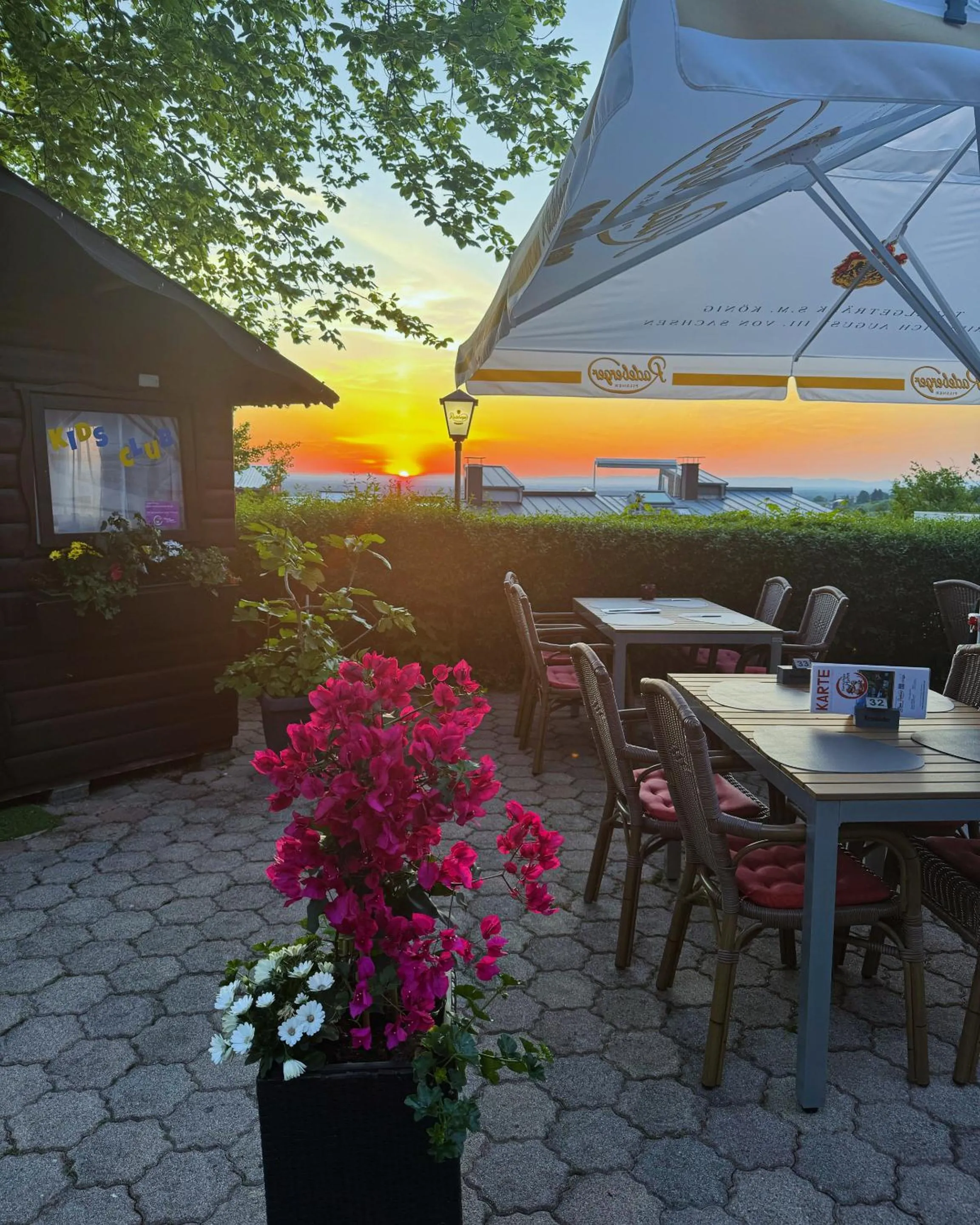 Dining area in Das Haus am See