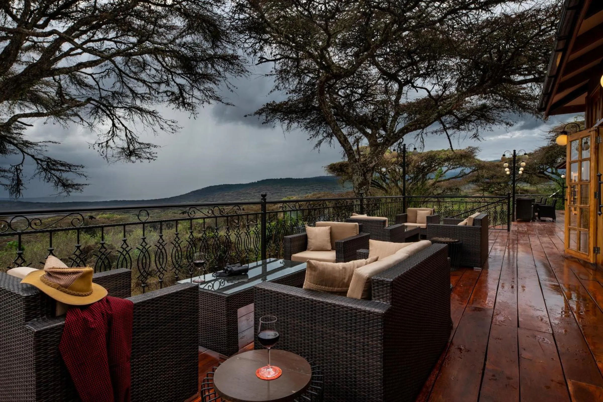 Patio in Lions Paw Ngorongoro