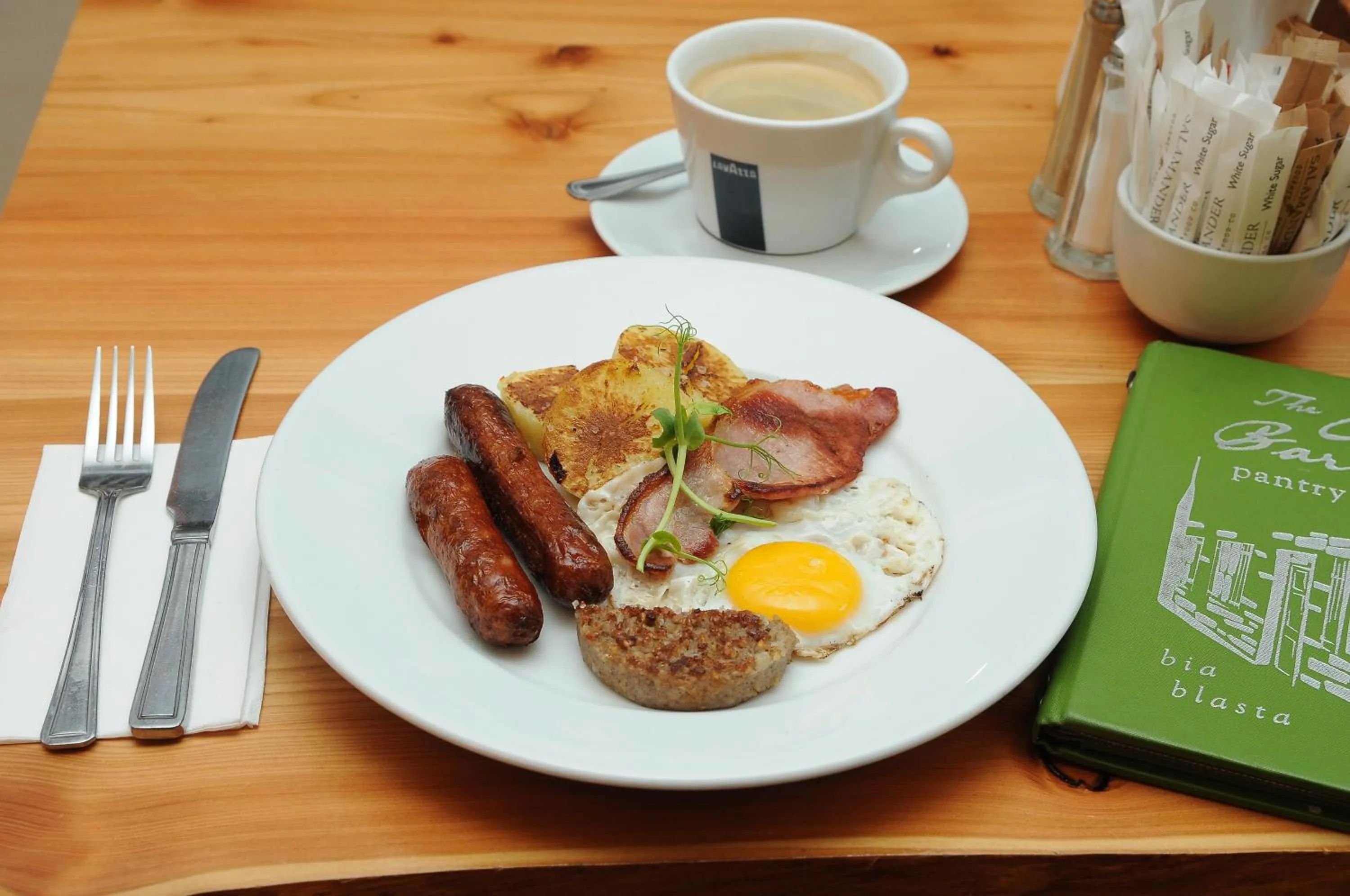 Breakfast in Lodge at The Old Barracks