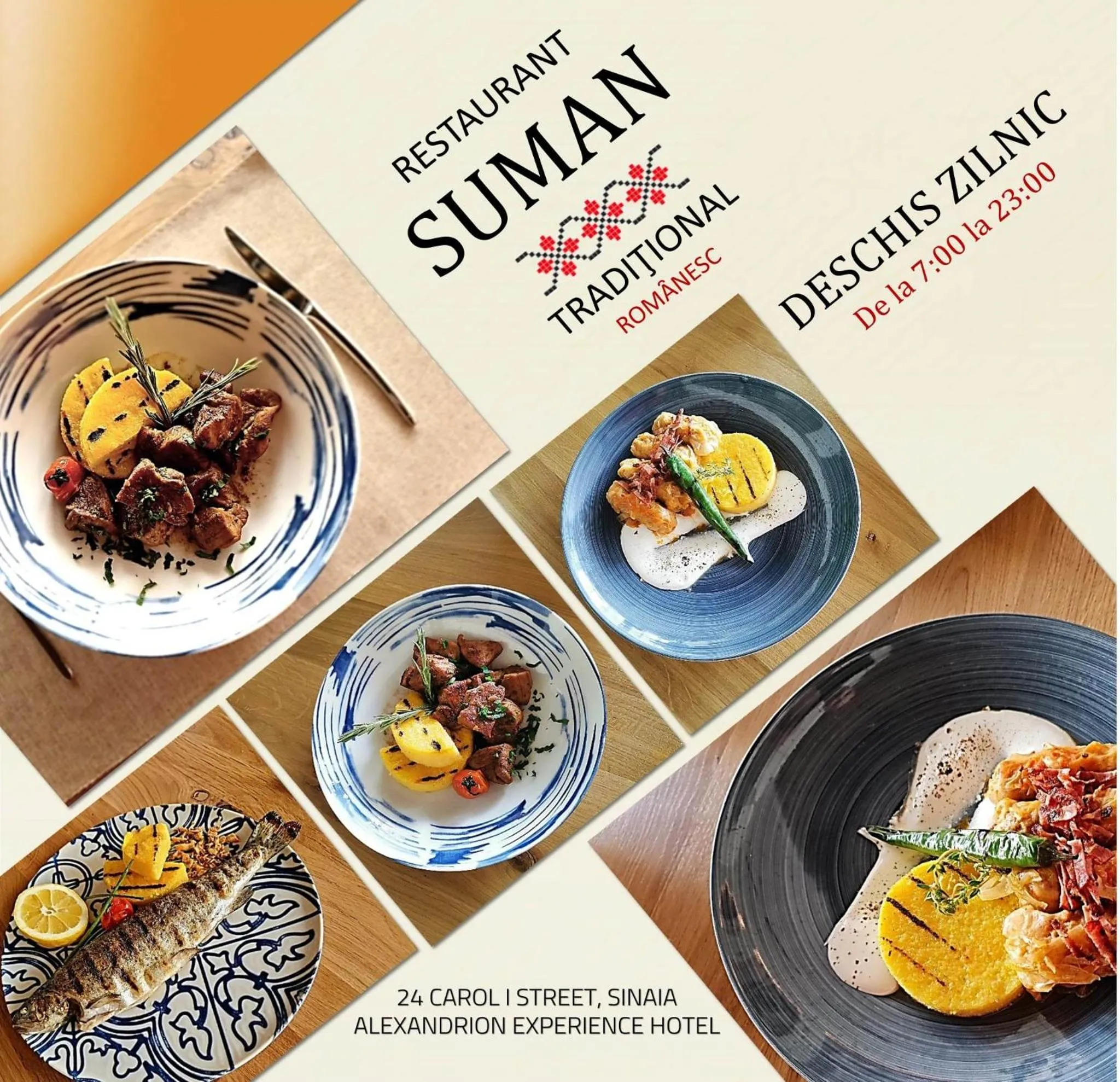 Food and drinks in Hotel Alexandrion Experience