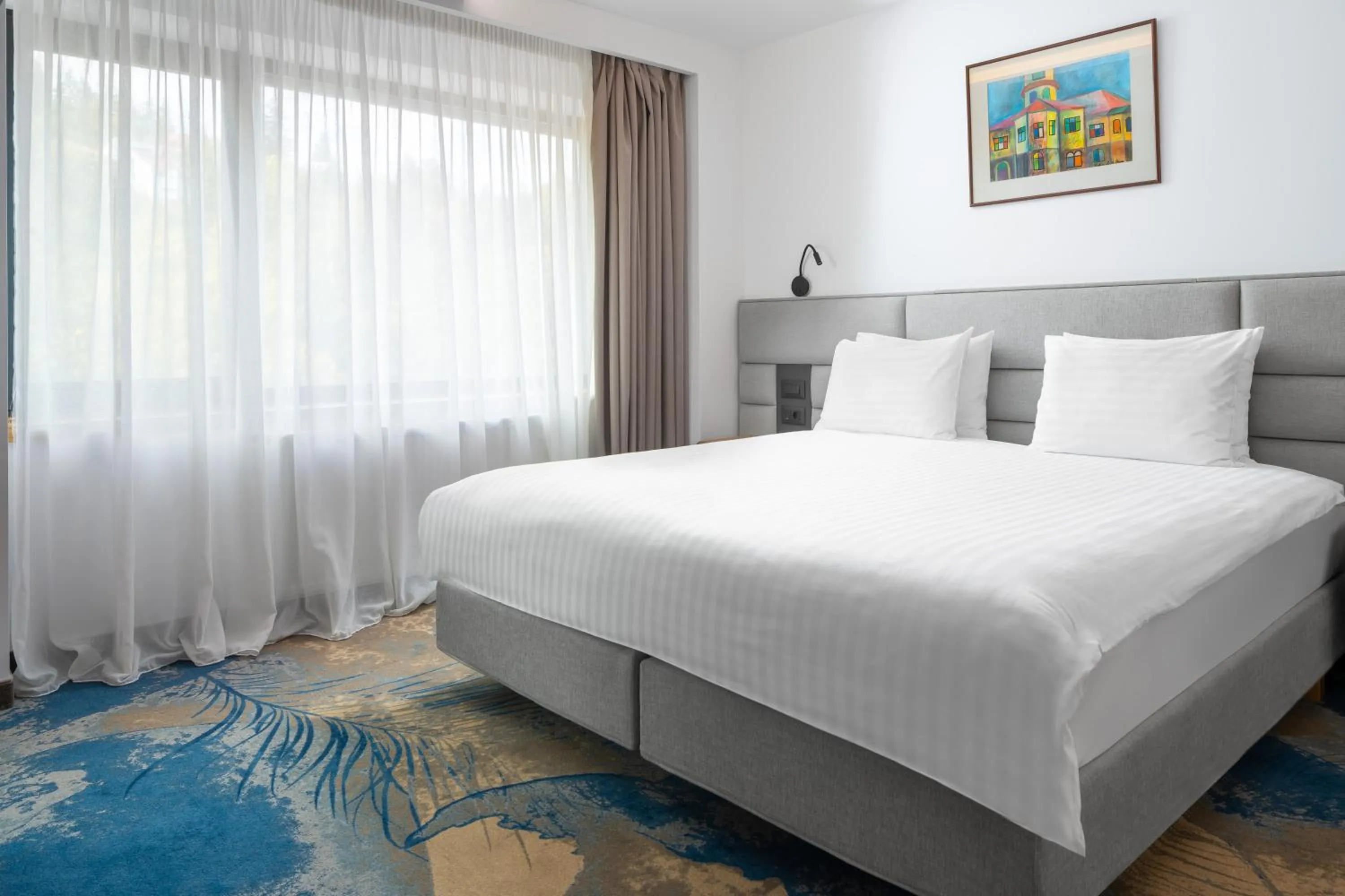 Bed in Hotel Alexandrion Experience