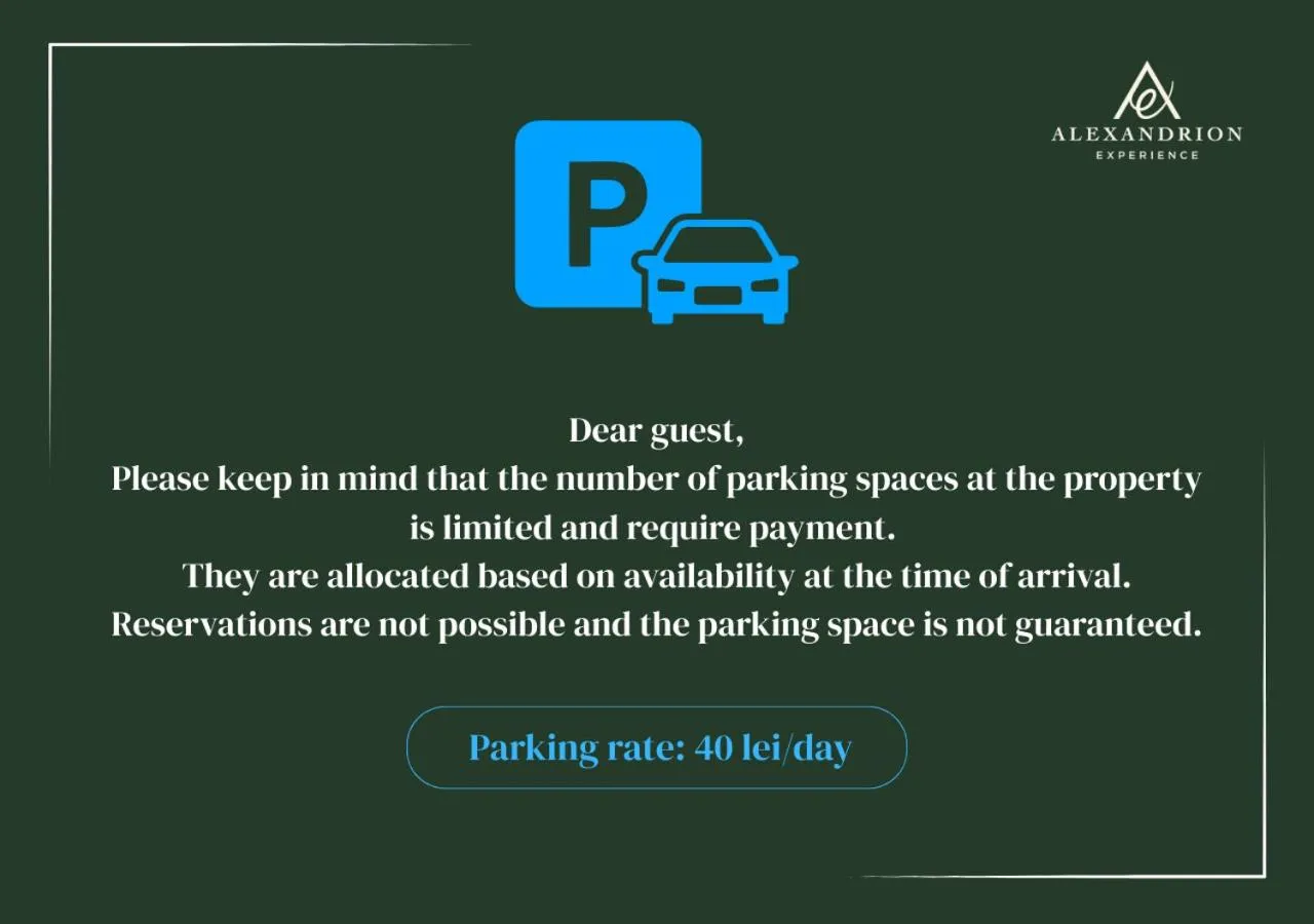 Parking in Hotel Alexandrion Experience
