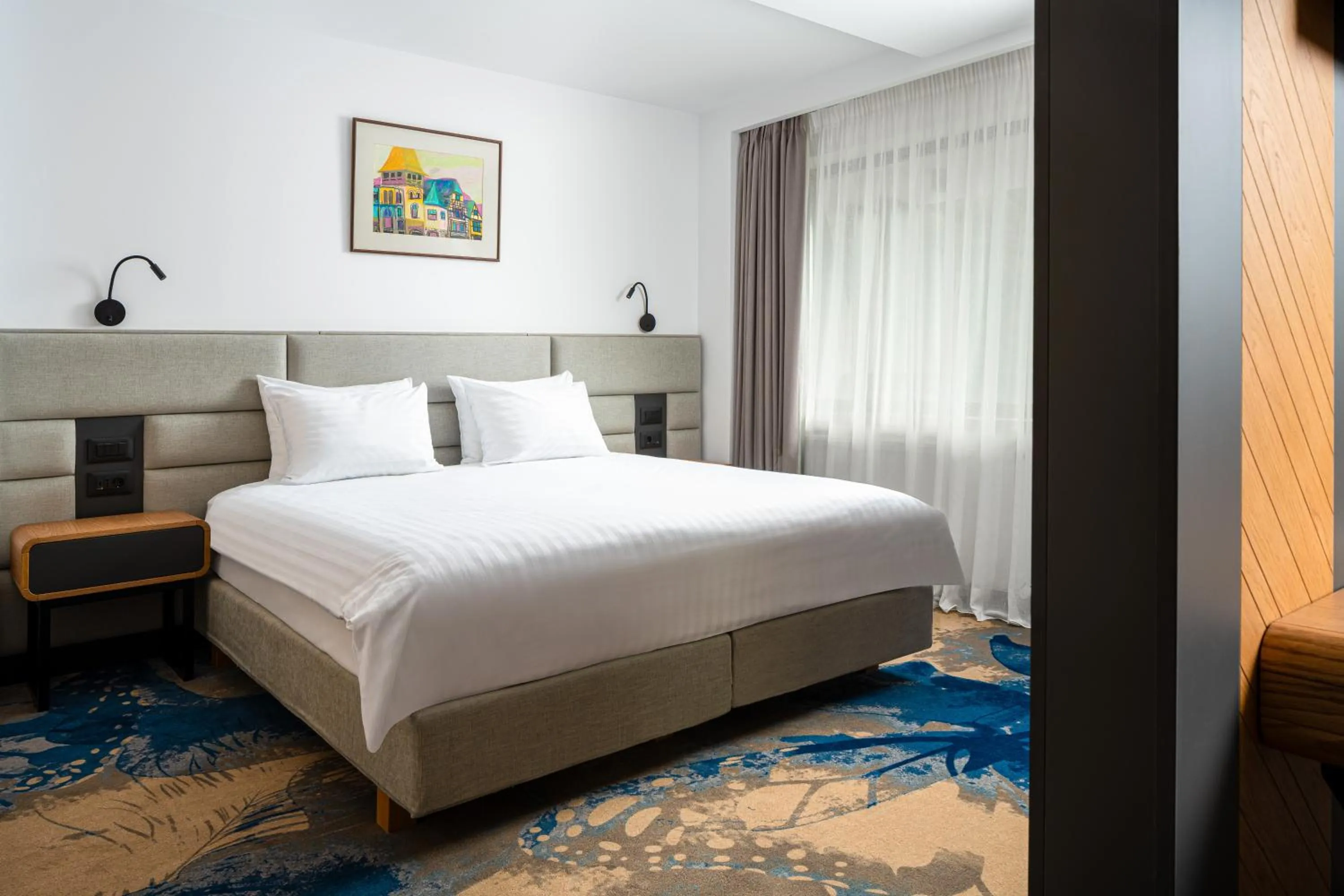 Bed in Hotel Alexandrion Experience