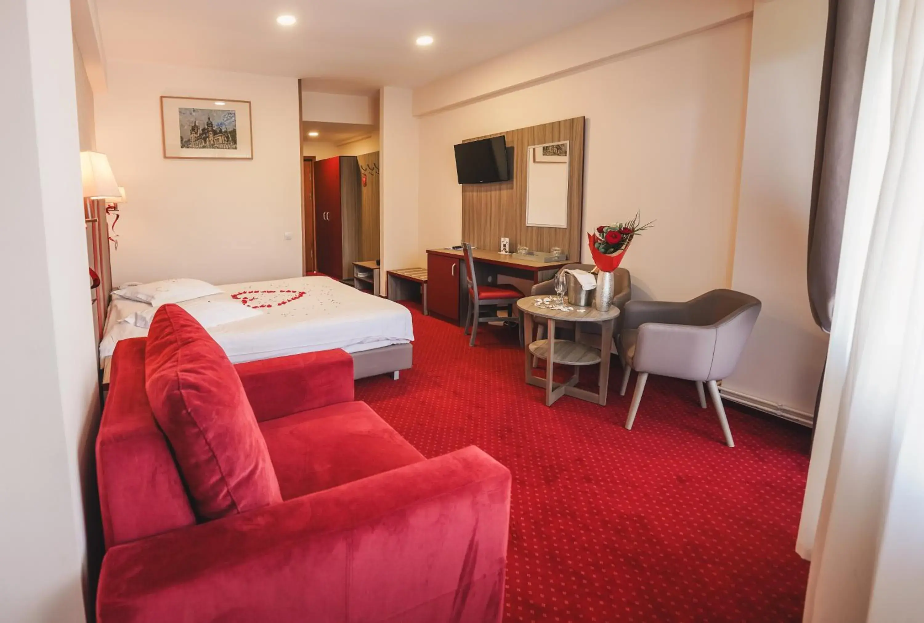 Property building, Bed in Hotel Marea Neagra Property building, Bed in Hotel Marea Neagra