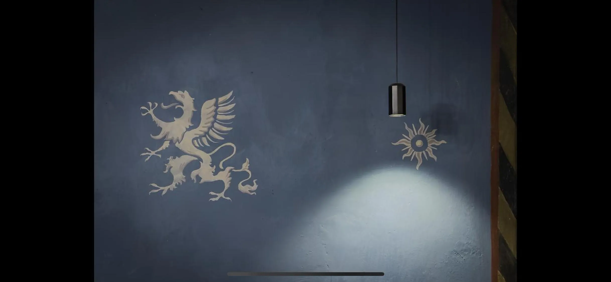 Decorative detail in Schloss Freudenstein