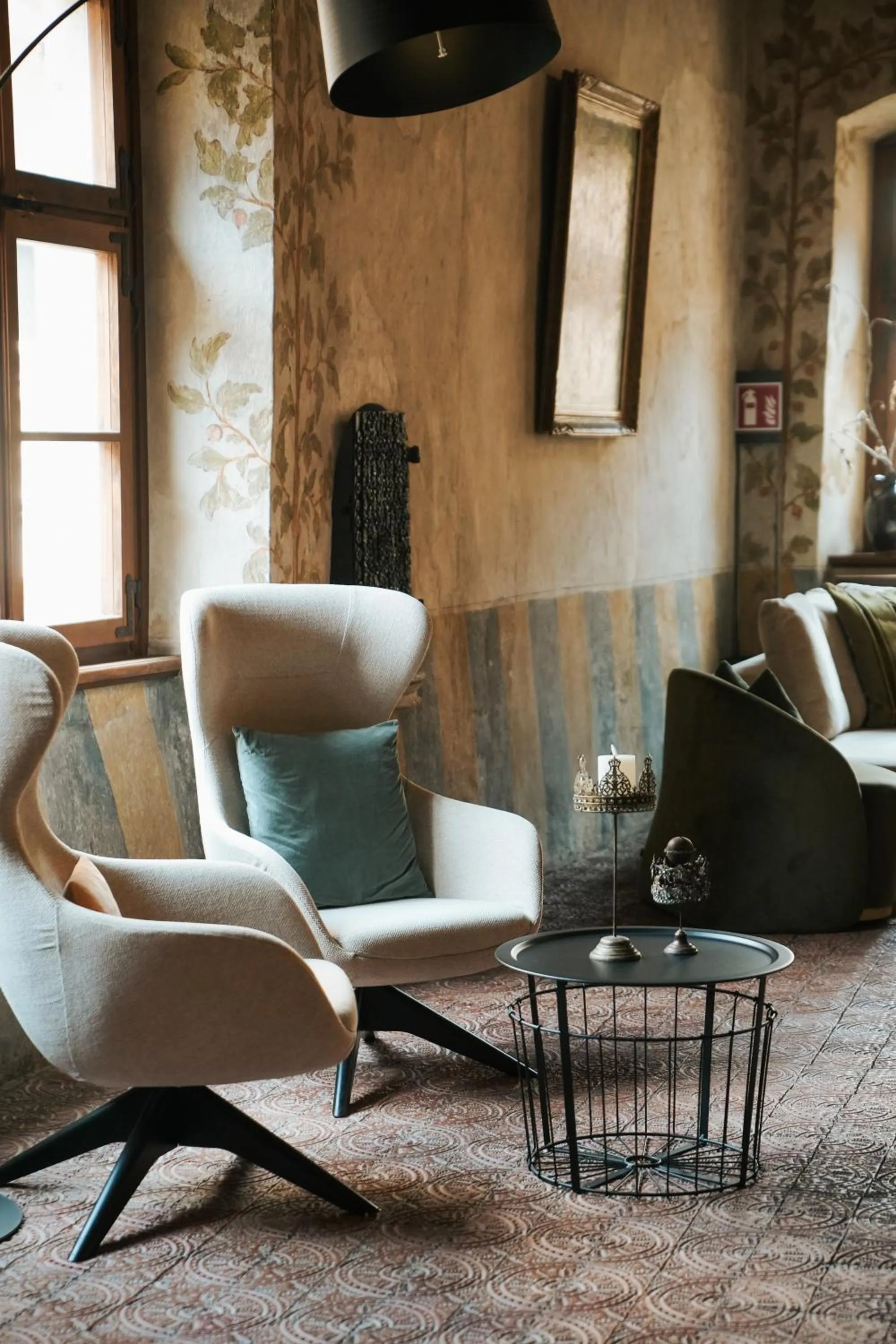 Communal lounge/ TV room in Schloss Freudenstein