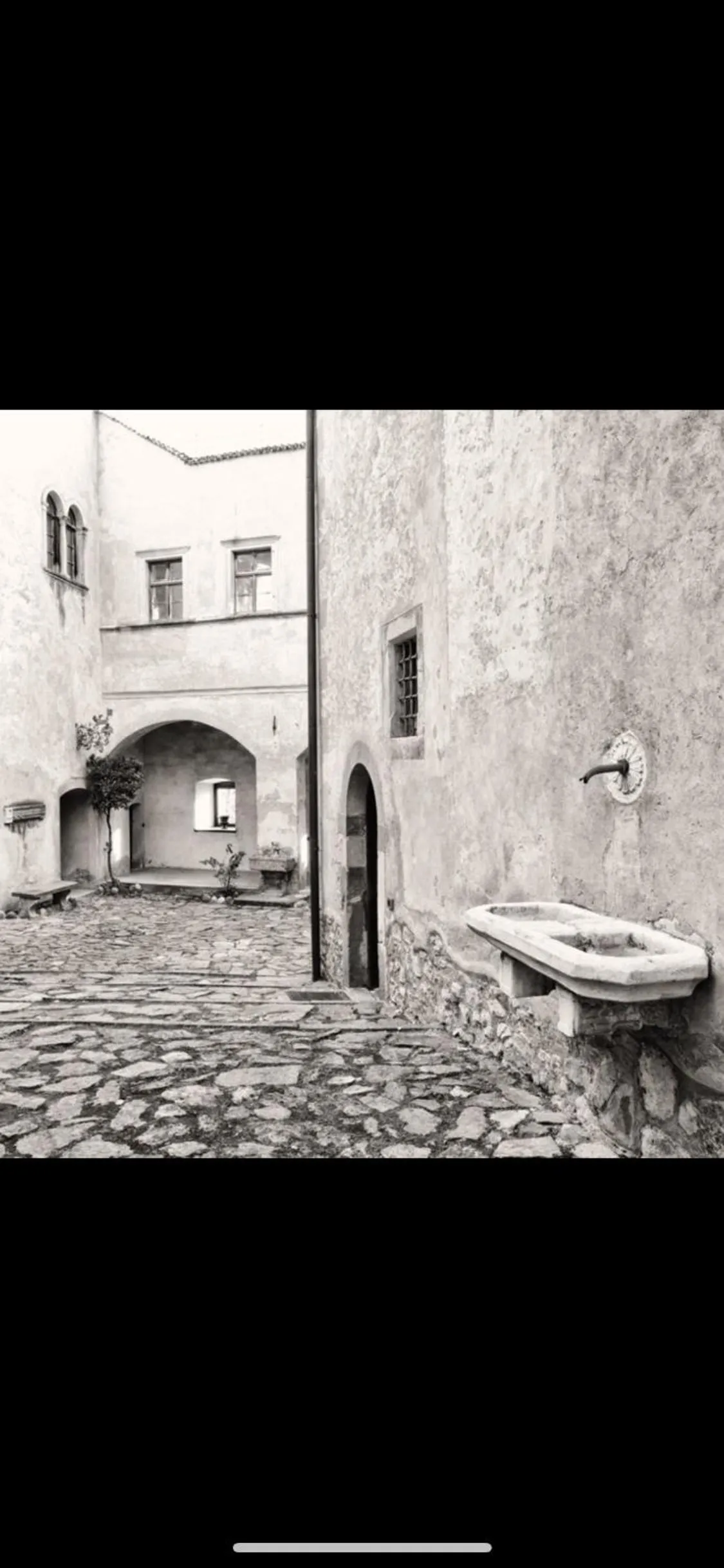 Patio in Schloss Freudenstein