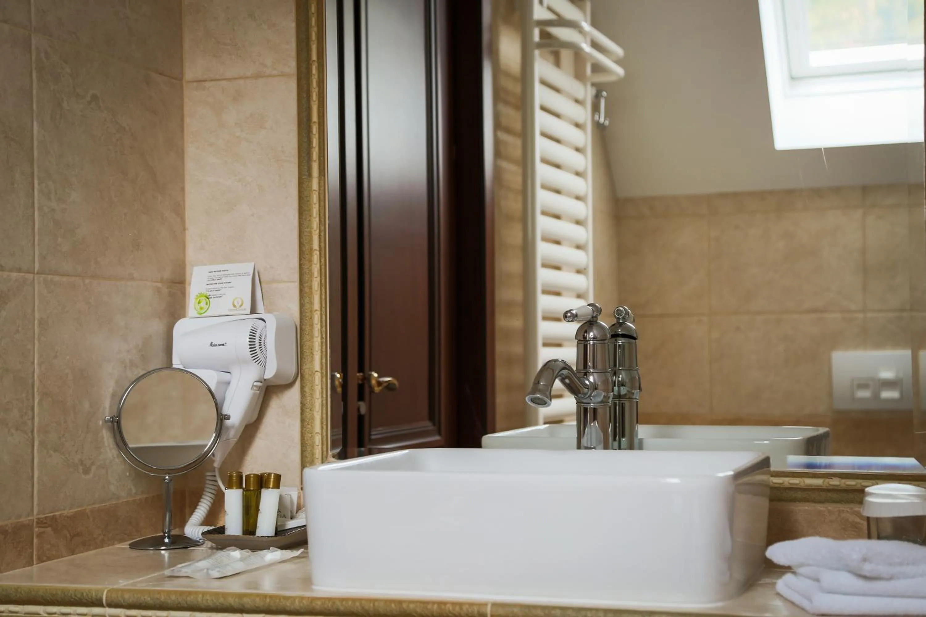 Bathroom in Hotel Foisorul cu Flori