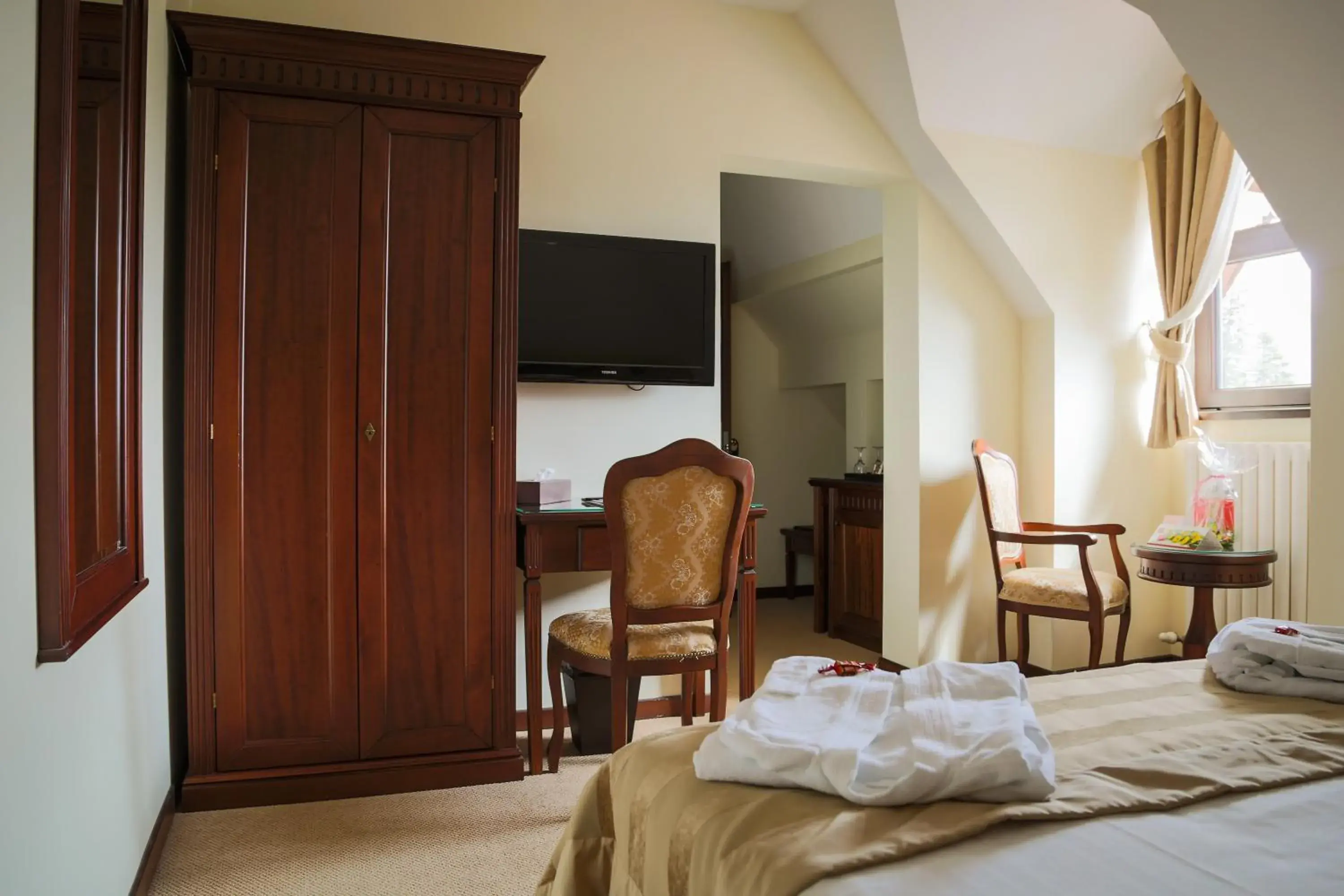 Double Room without balcony & NO SPA access in Hotel Foisorul cu Flori Double Room without balcony & NO SPA access in Hotel Foisorul cu Flori
