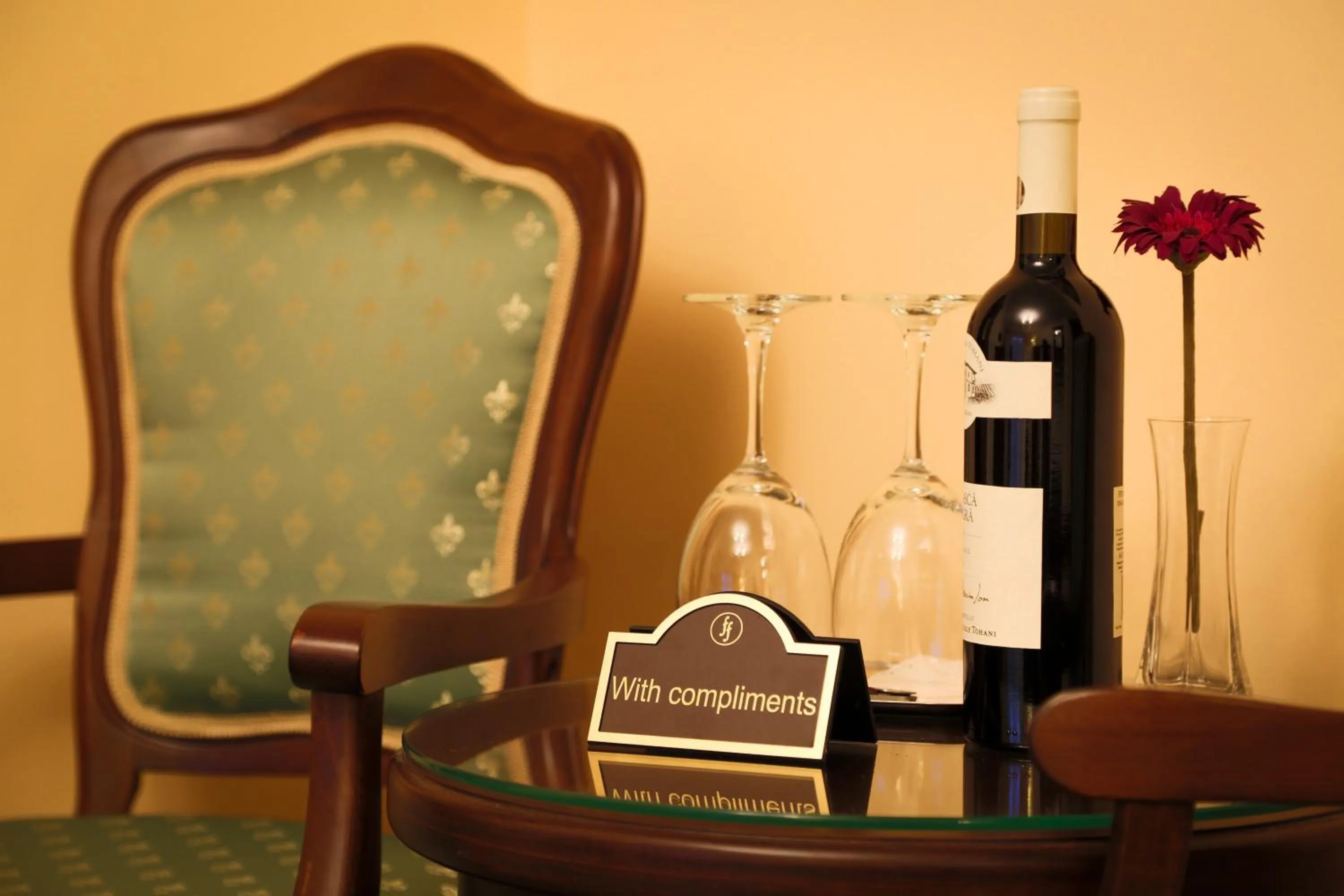 Decorative detail in Hotel Foisorul cu Flori