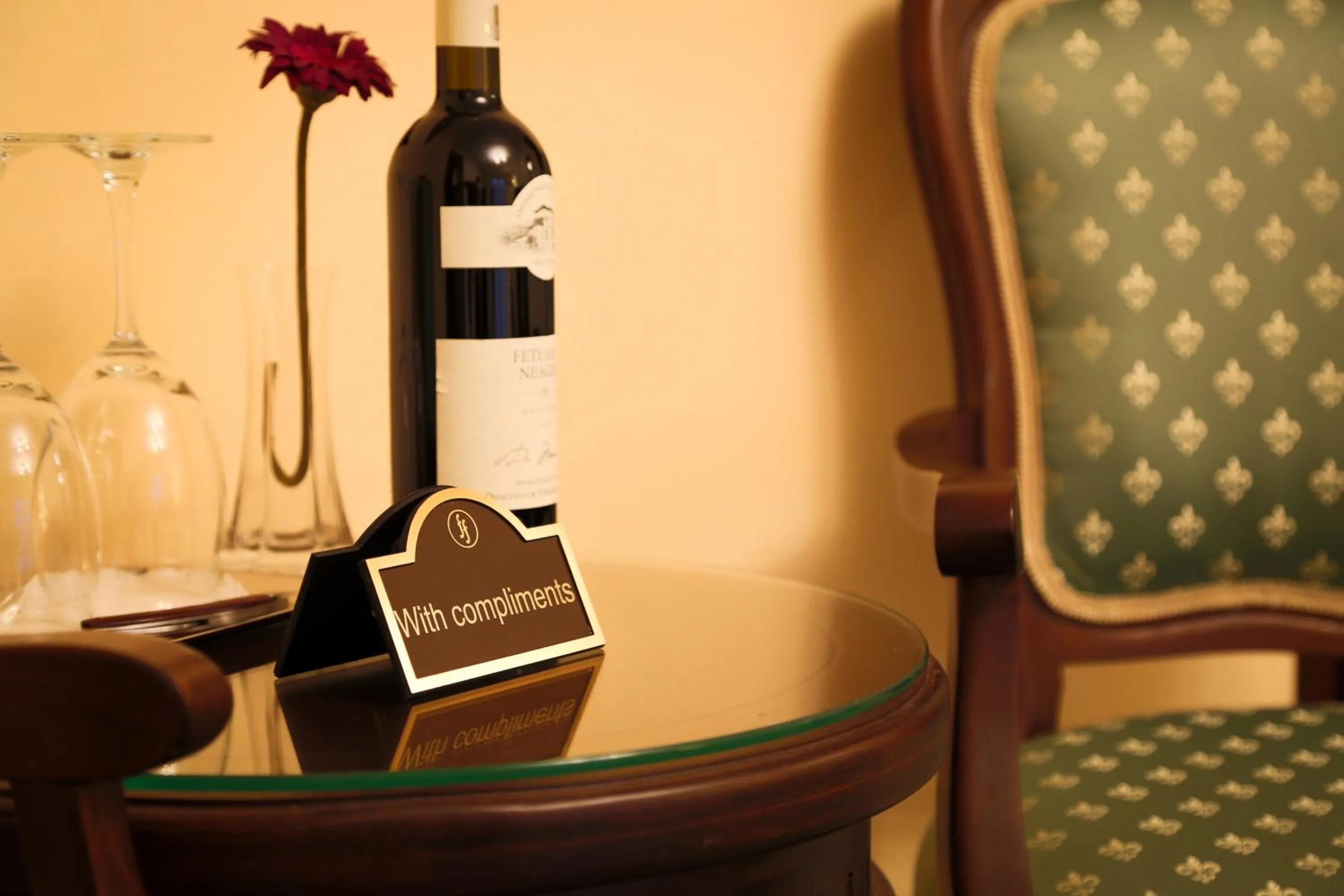 Decorative detail in Hotel Foisorul cu Flori