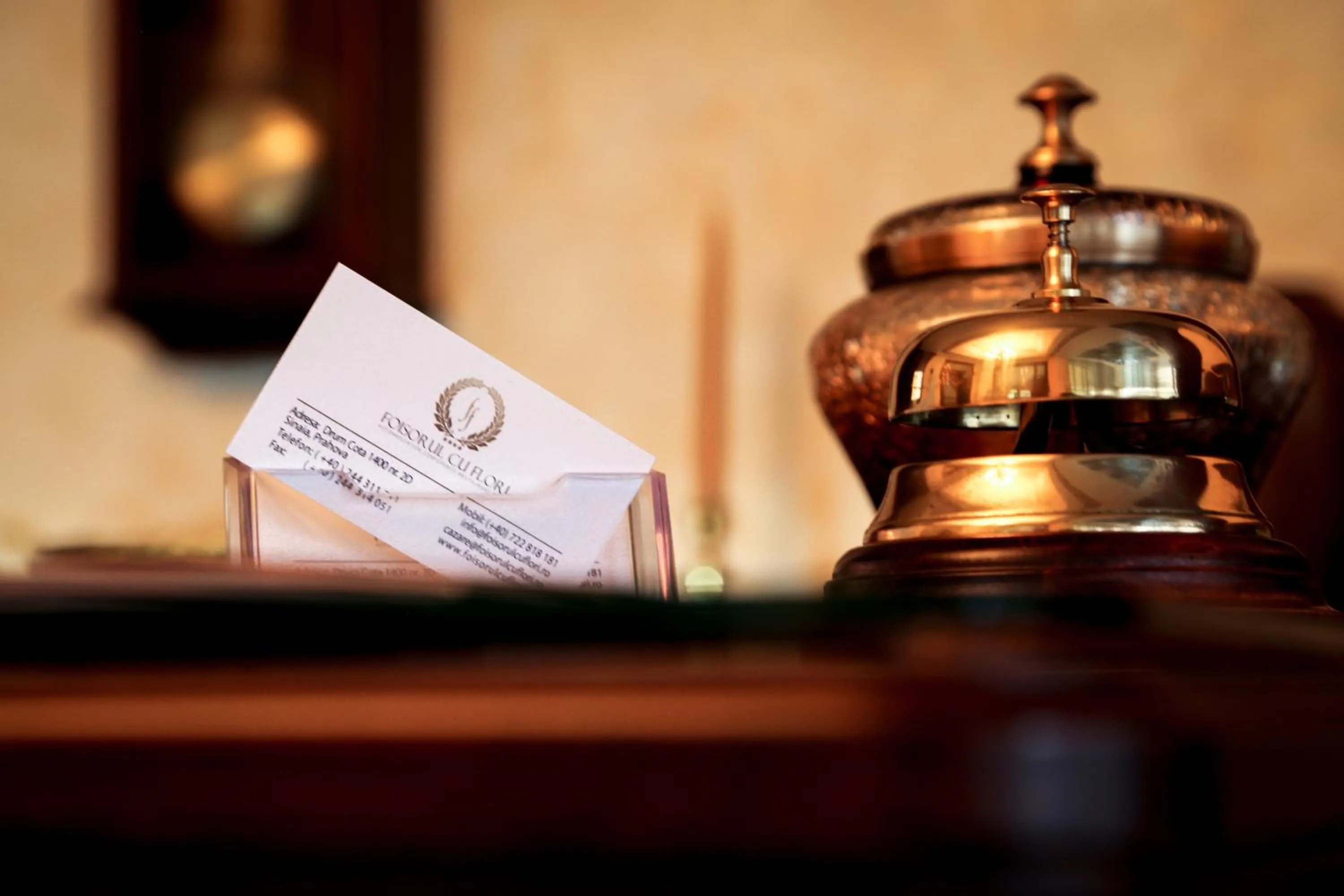 Decorative detail in Hotel Foisorul cu Flori