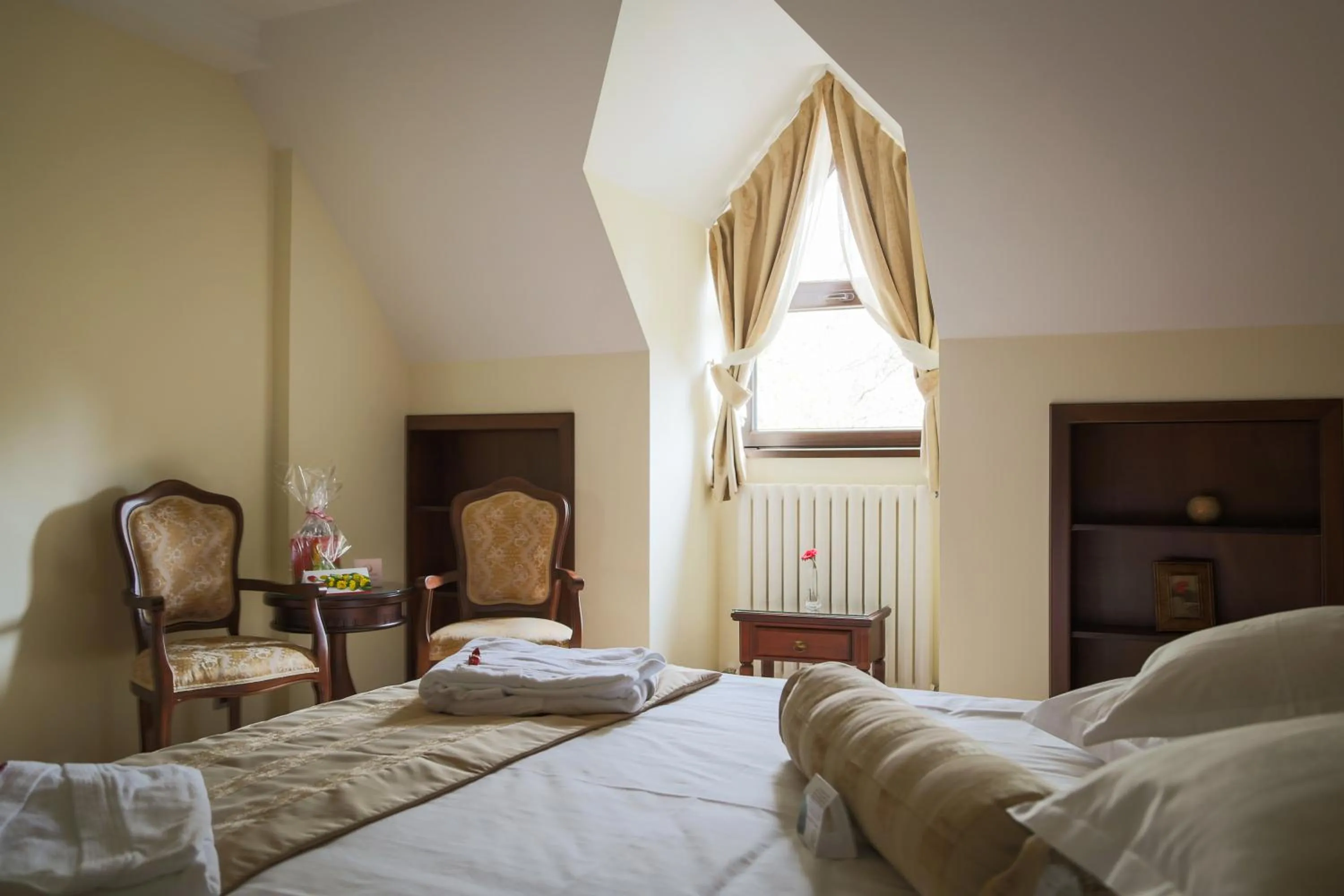 Day, Bed in Hotel Foisorul cu Flori