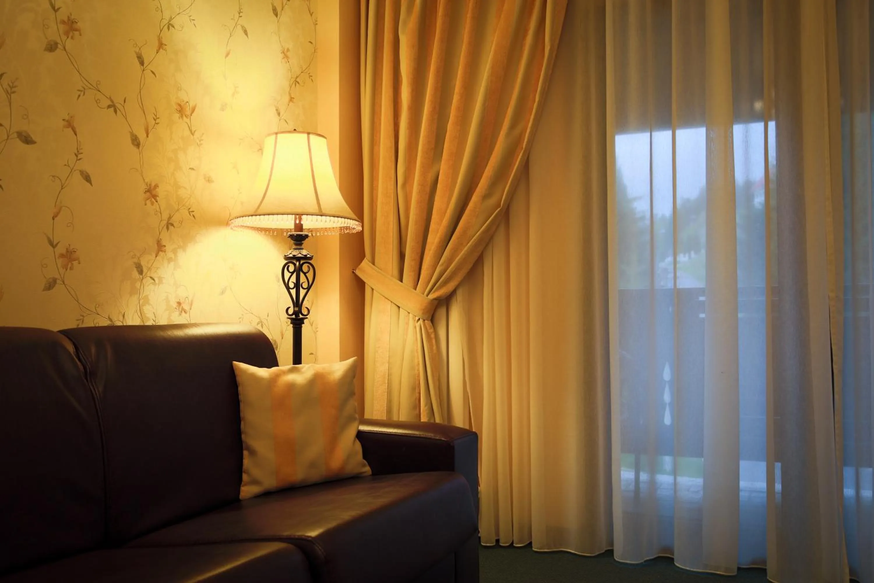 Living room in Hotel Foisorul cu Flori