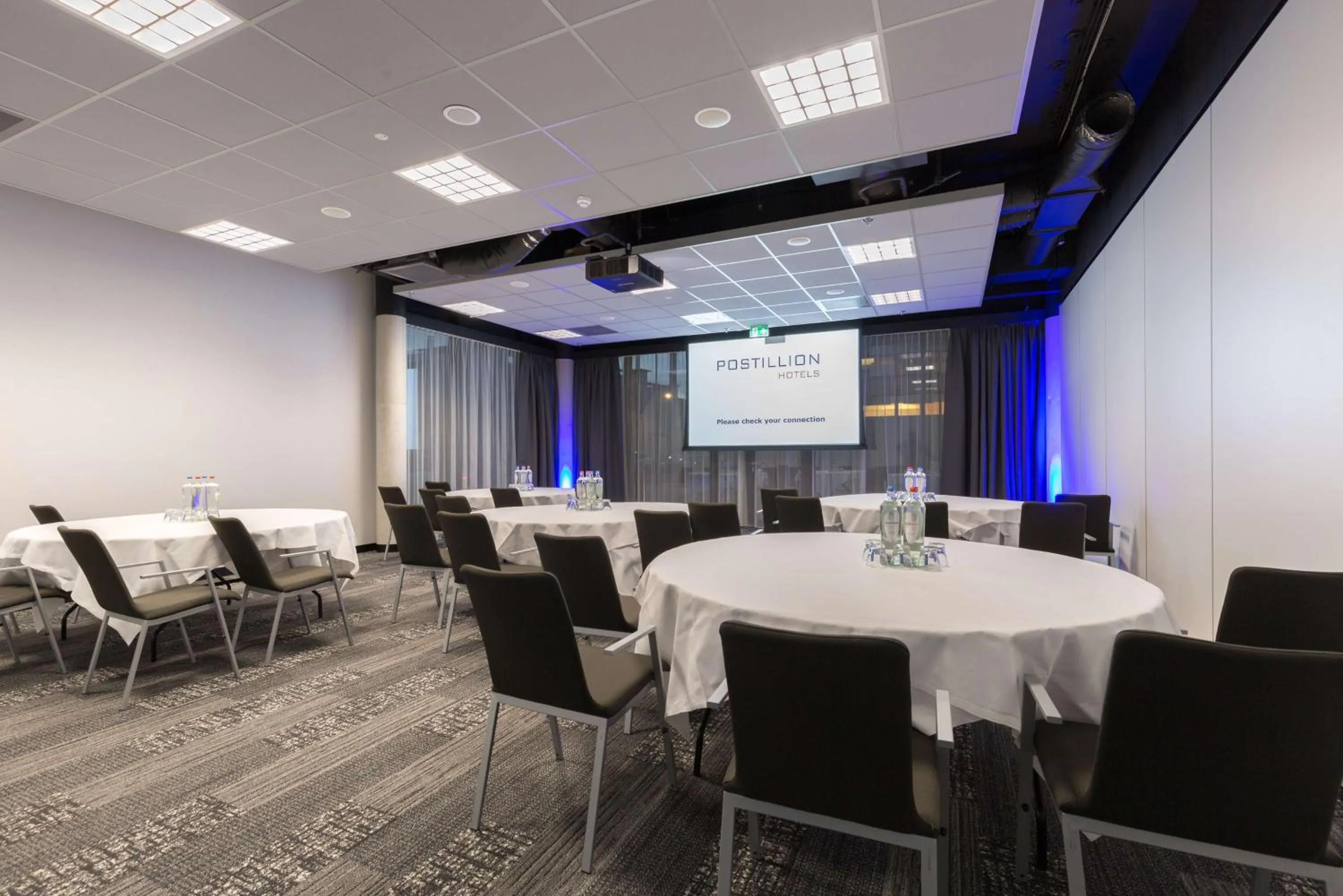 On site in Postillion Hotel Amsterdam