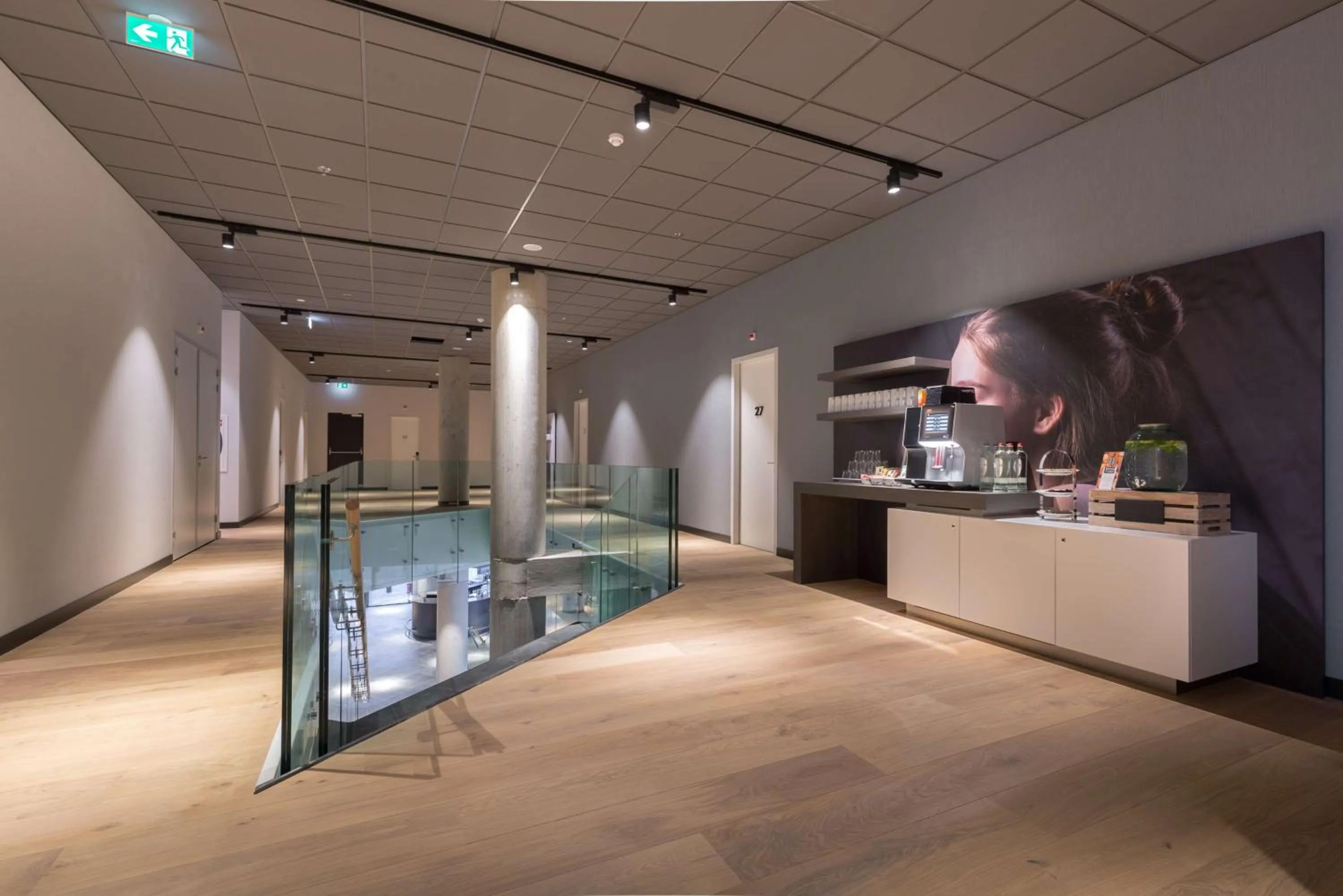 On site in Postillion Hotel Amsterdam