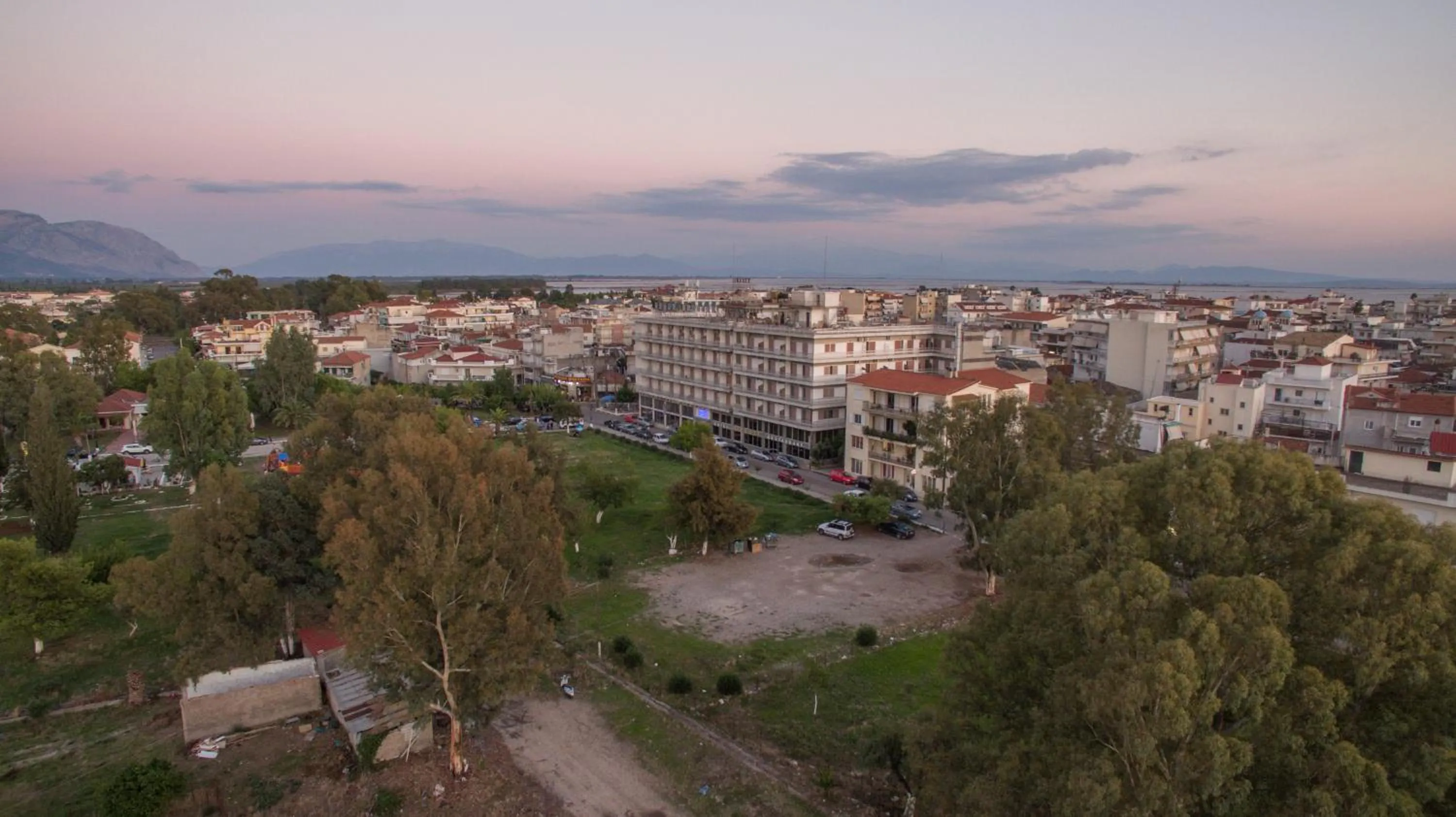 Bird's eye view in Hotel Liberty