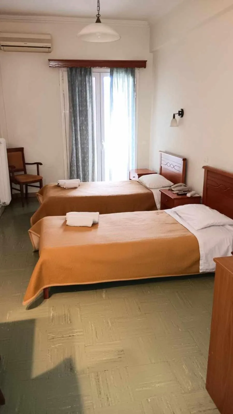 Bed in Hotel Liberty