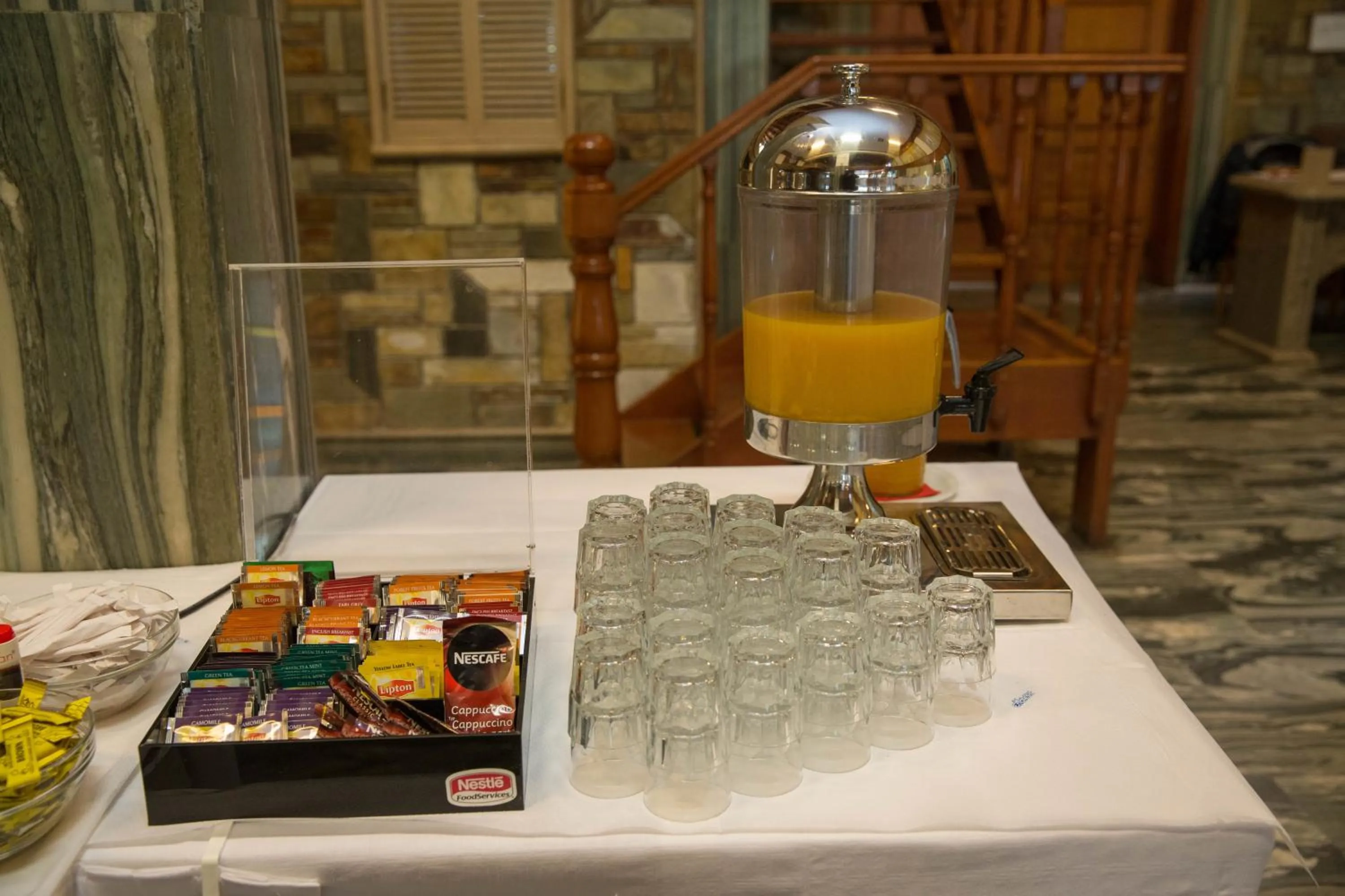 Food and drinks in Hotel Liberty