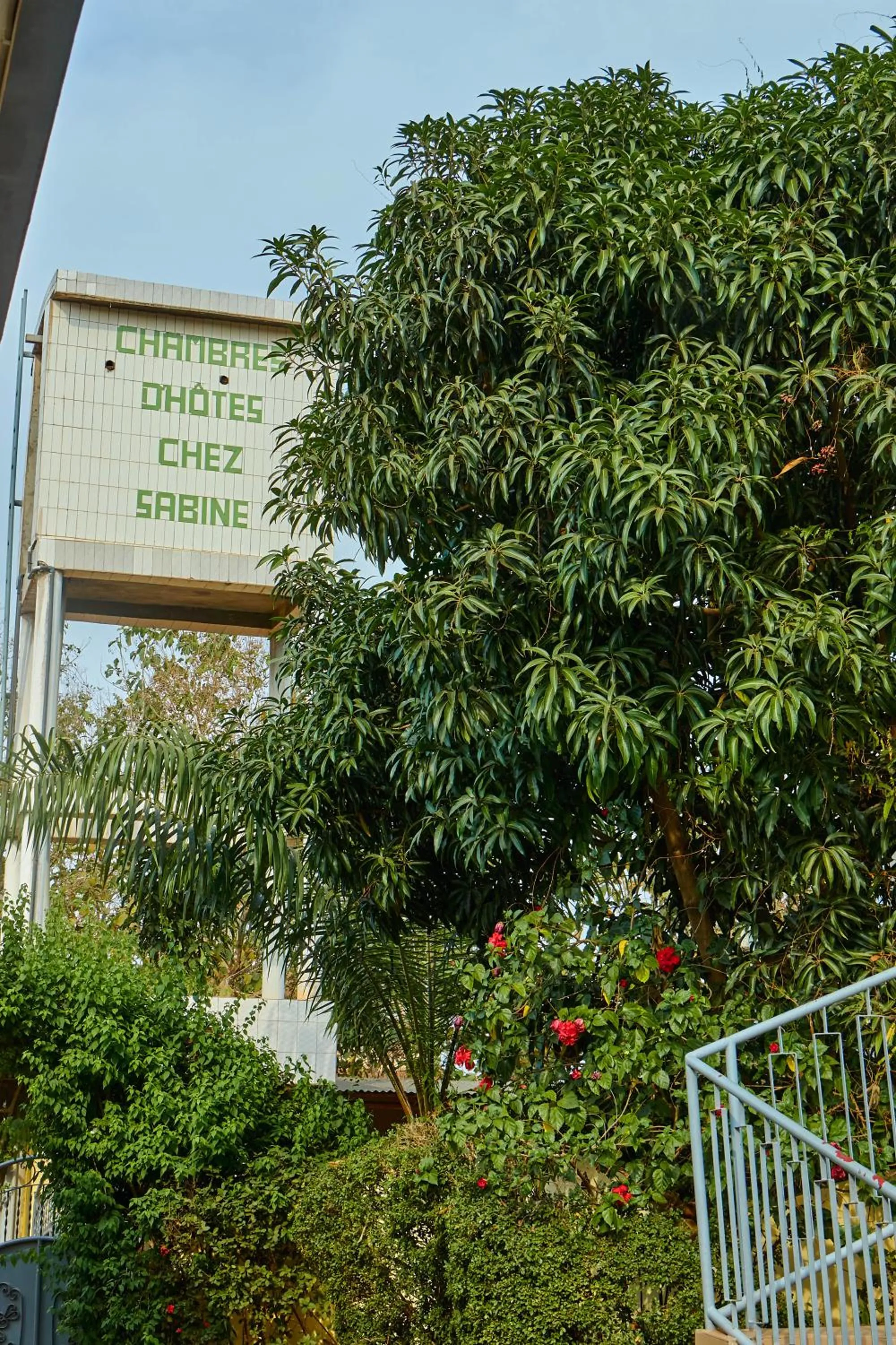 Garden in Chez Sabine