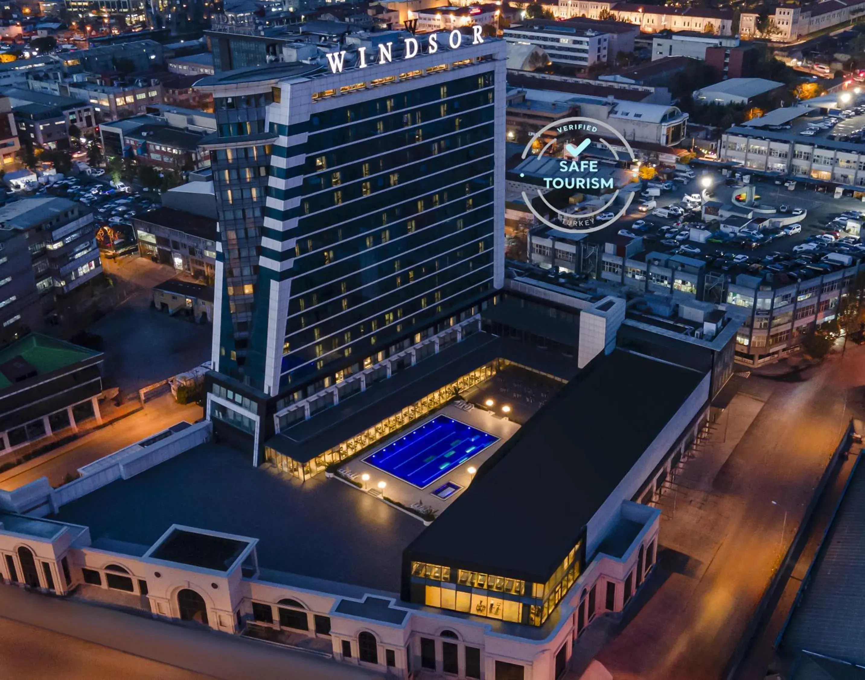 Property building in Windsor Hotel & Convention Center Istanbul Property building in Windsor Hotel & Convention Center Istanbul