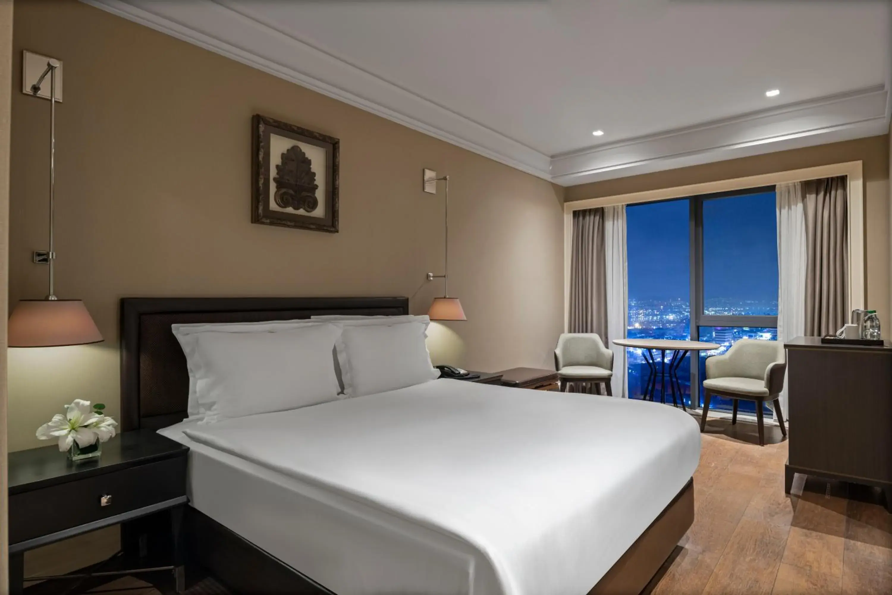 Bed in Windsor Hotel & Convention Center Istanbul Bed in Windsor Hotel & Convention Center Istanbul