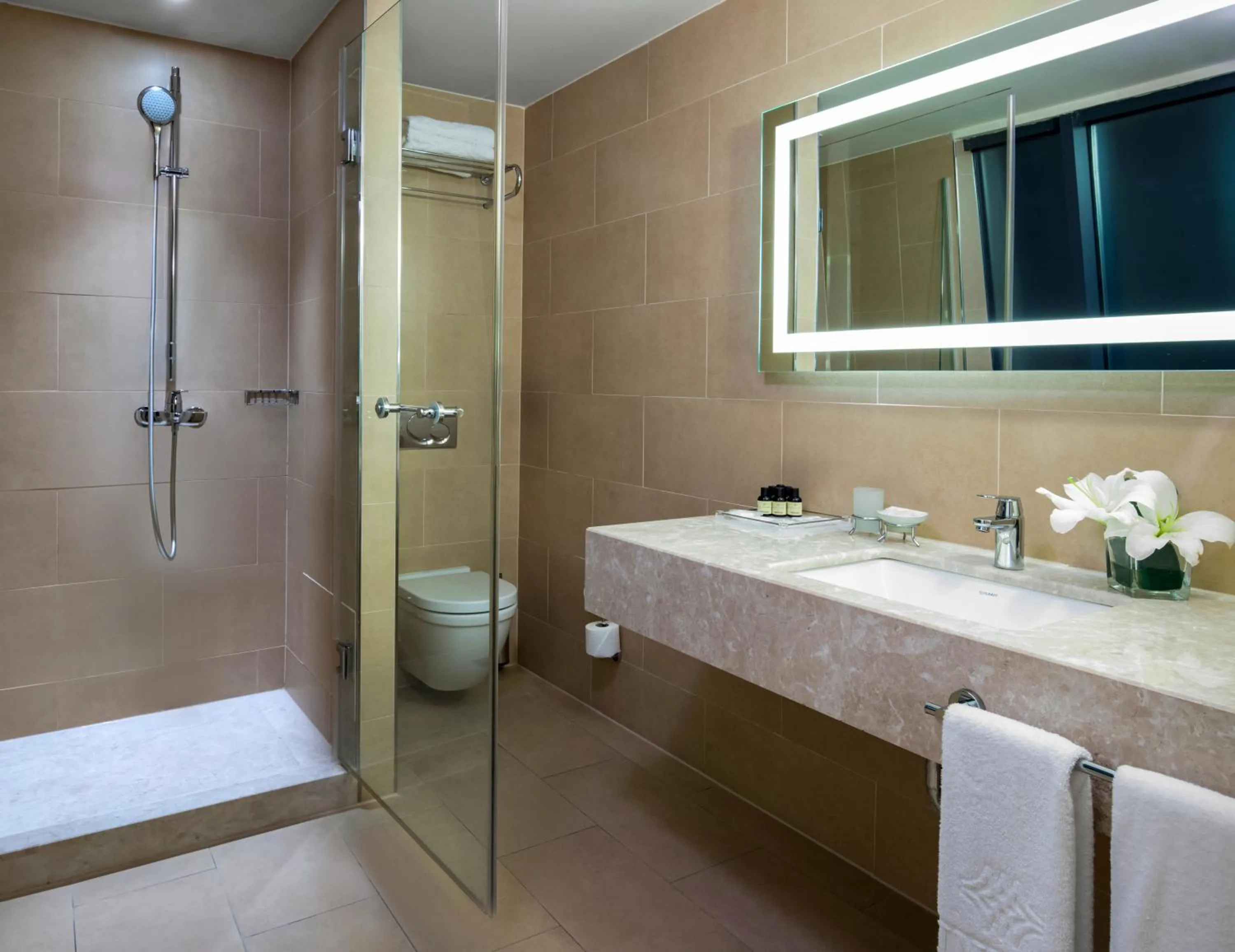 Shower in Windsor Hotel & Convention Center Istanbul
