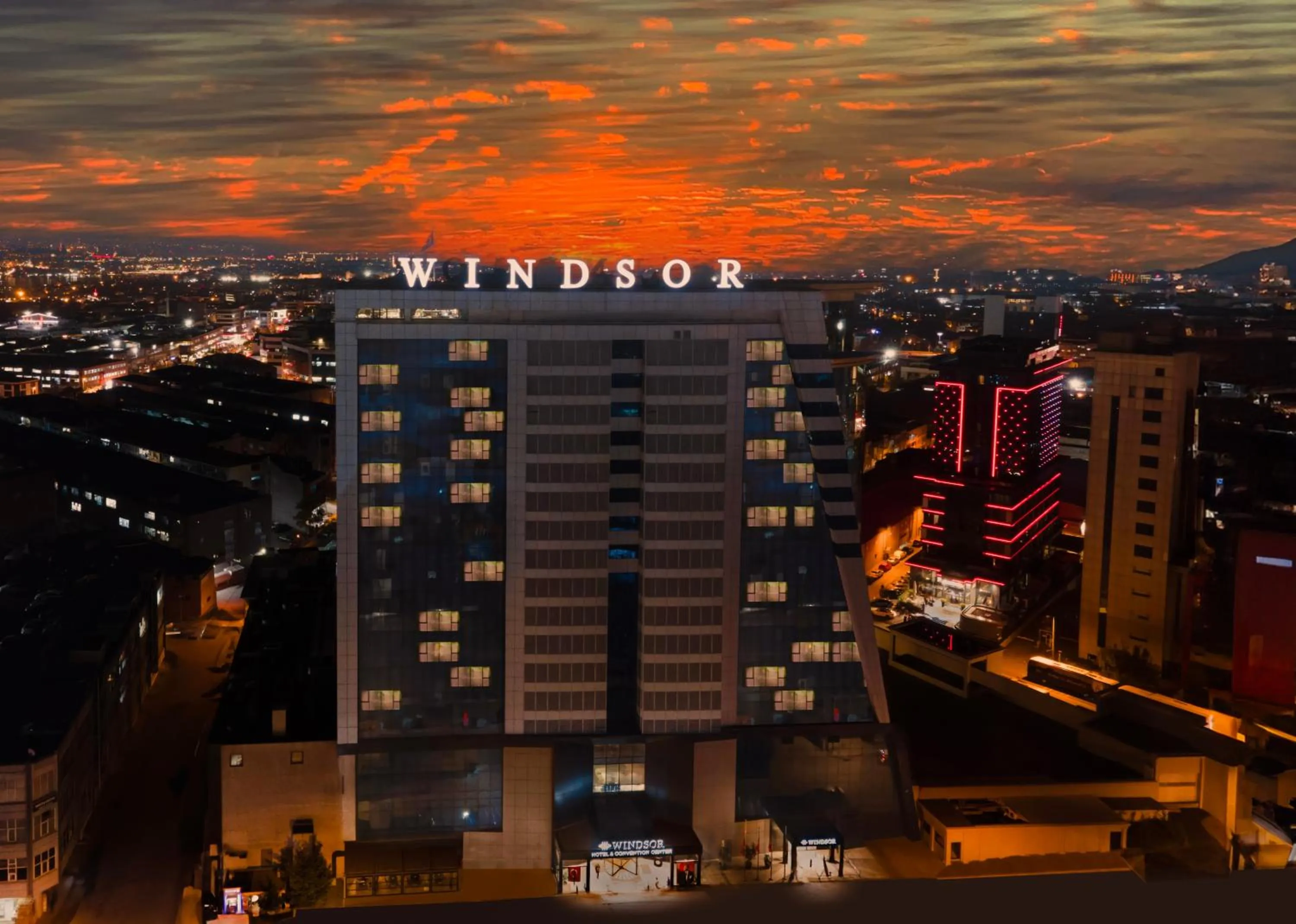 Property building in Windsor Hotel & Convention Center Istanbul