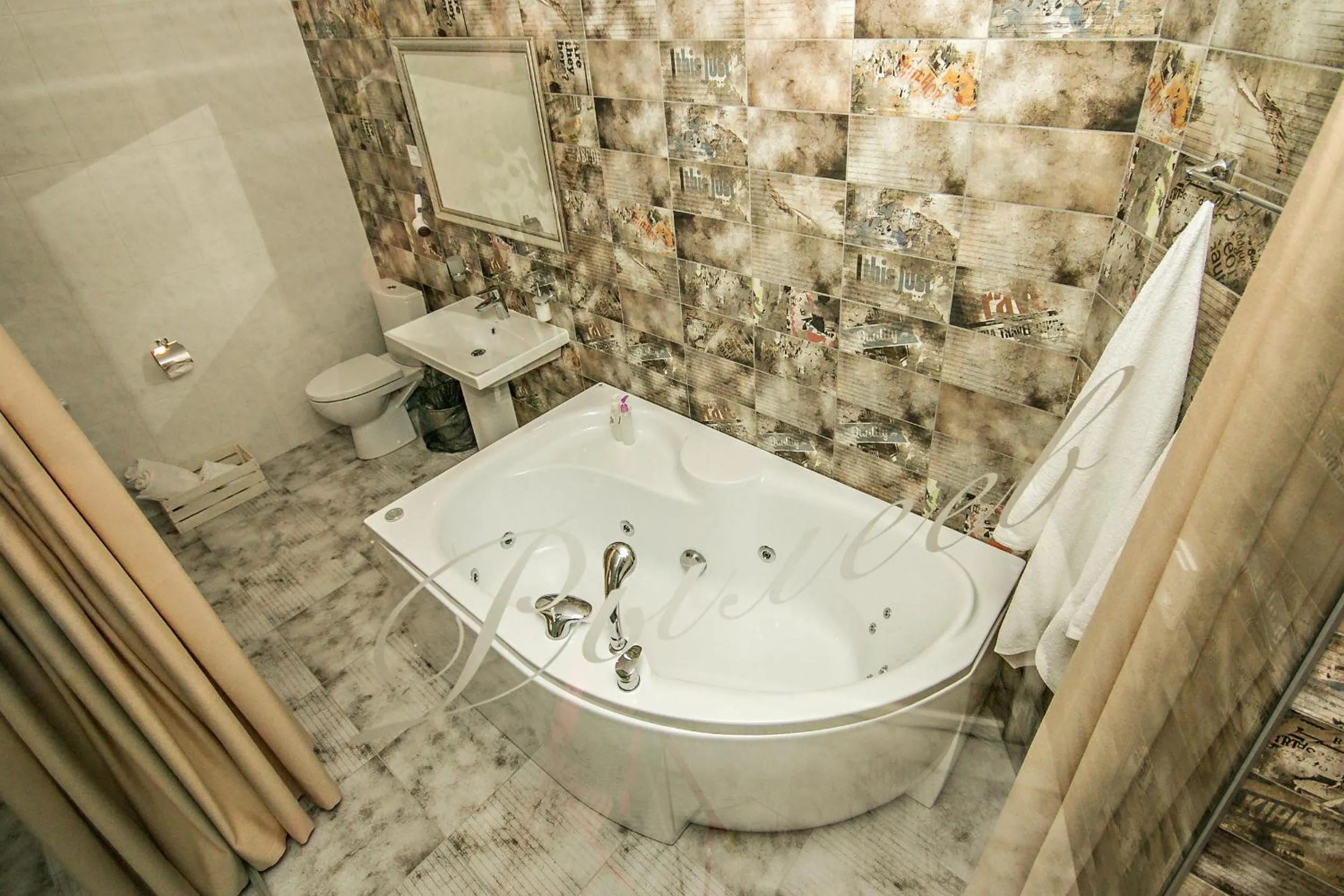 Bathroom in Mini Hotel Ryleev