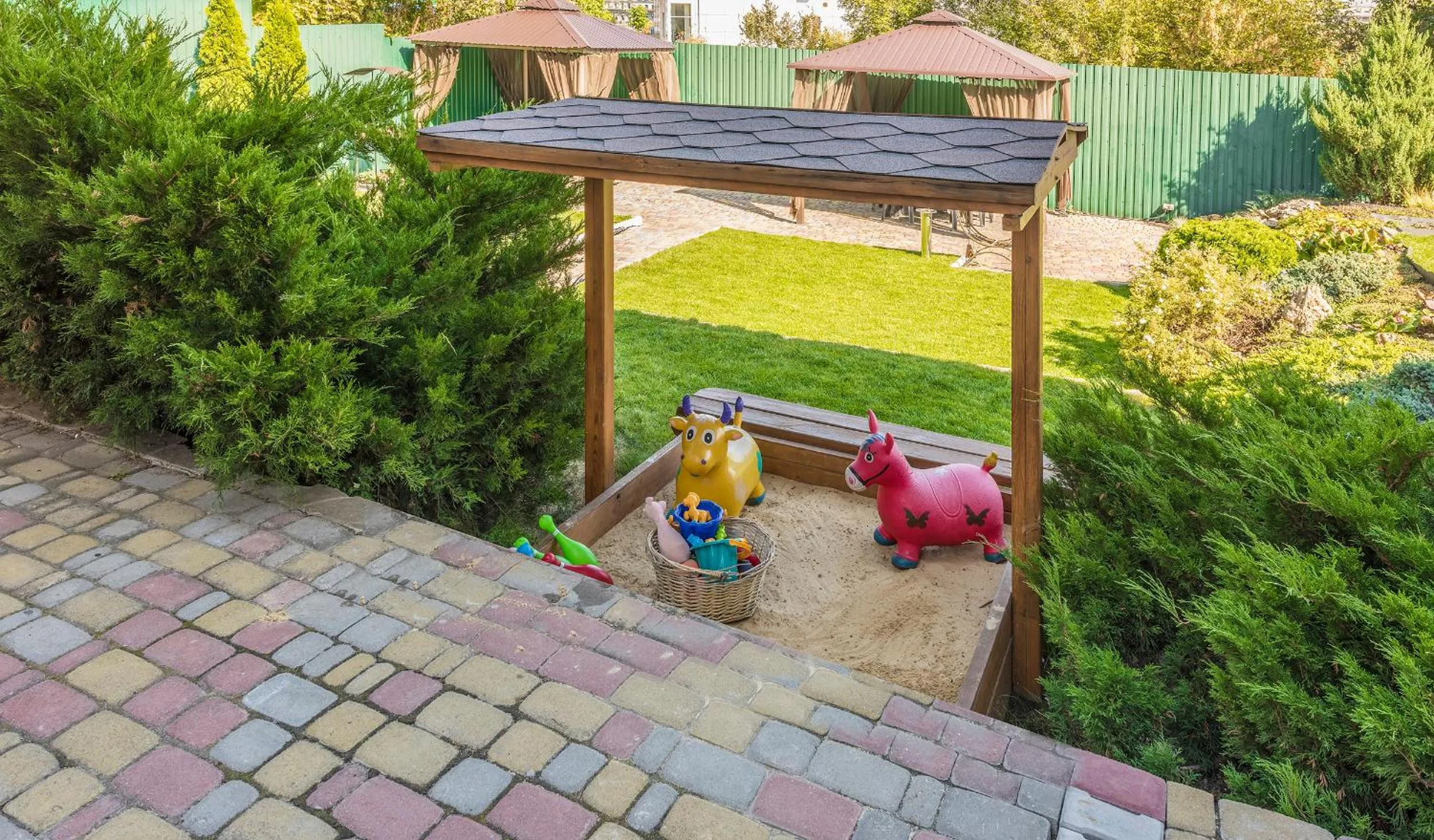 Children play ground in Mini Hotel Ryleev