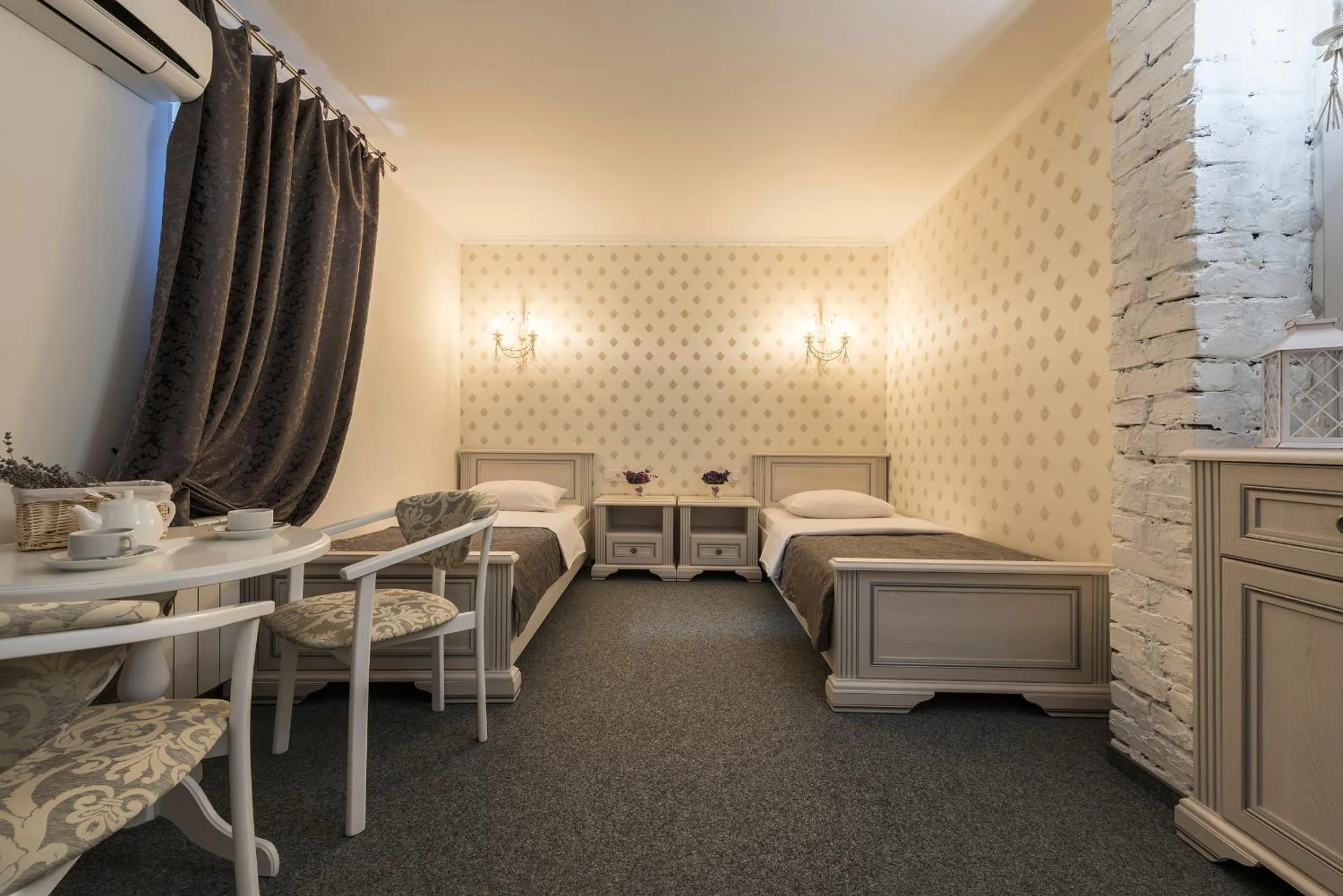 Bed in Mini Hotel Ryleev