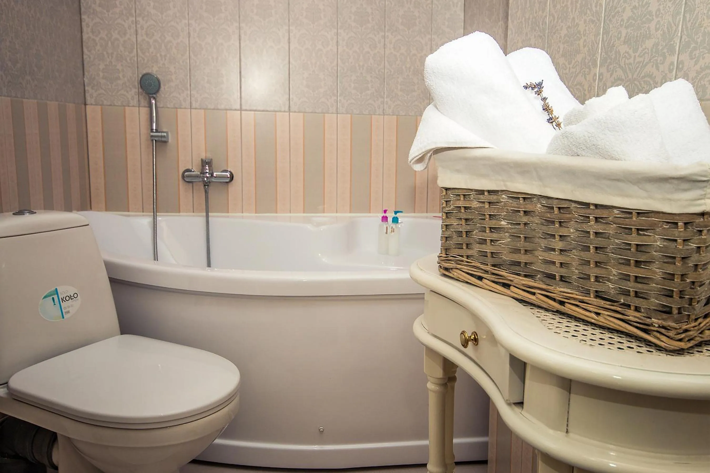 Decorative detail in Mini Hotel Ryleev