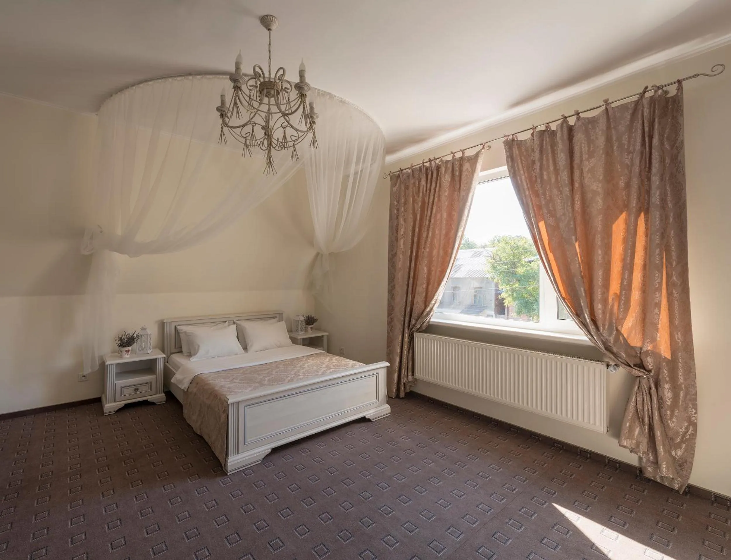 Bed in Mini Hotel Ryleev