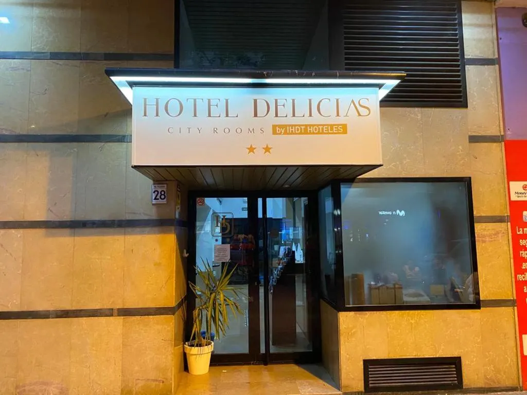 Facade/entrance in Hotel Delicias