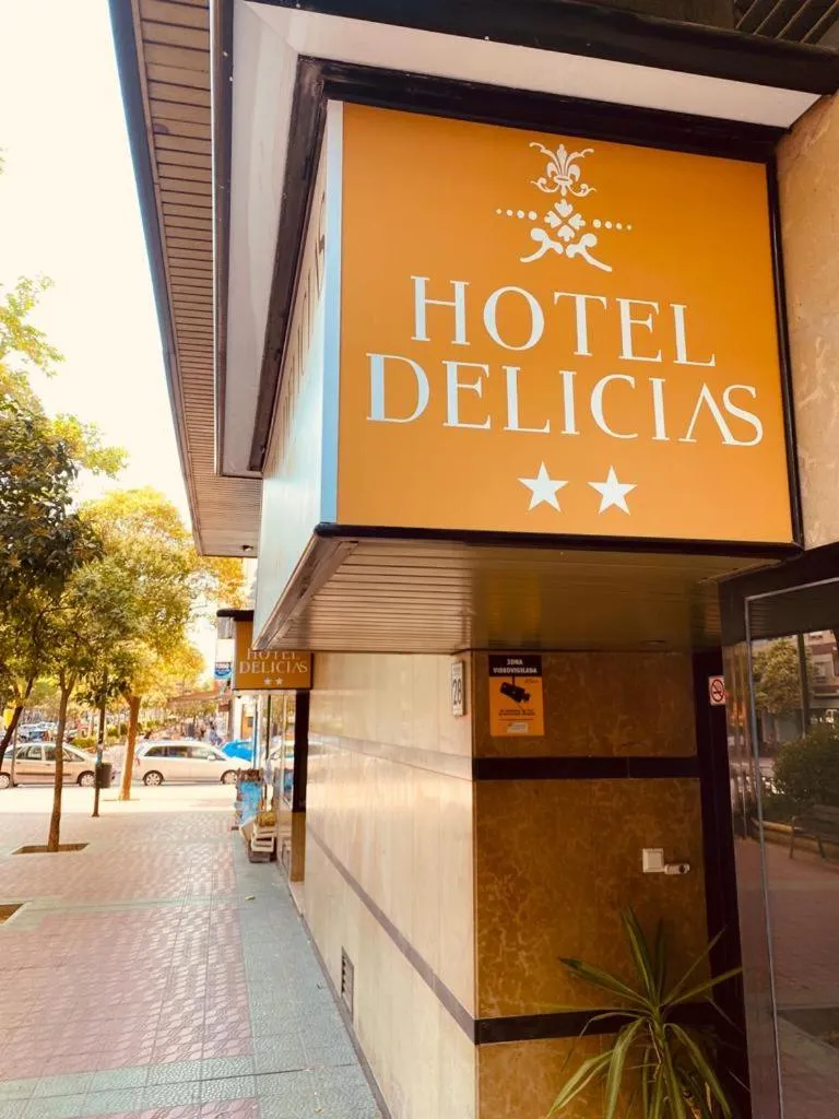 Facade/entrance in Hotel Delicias
