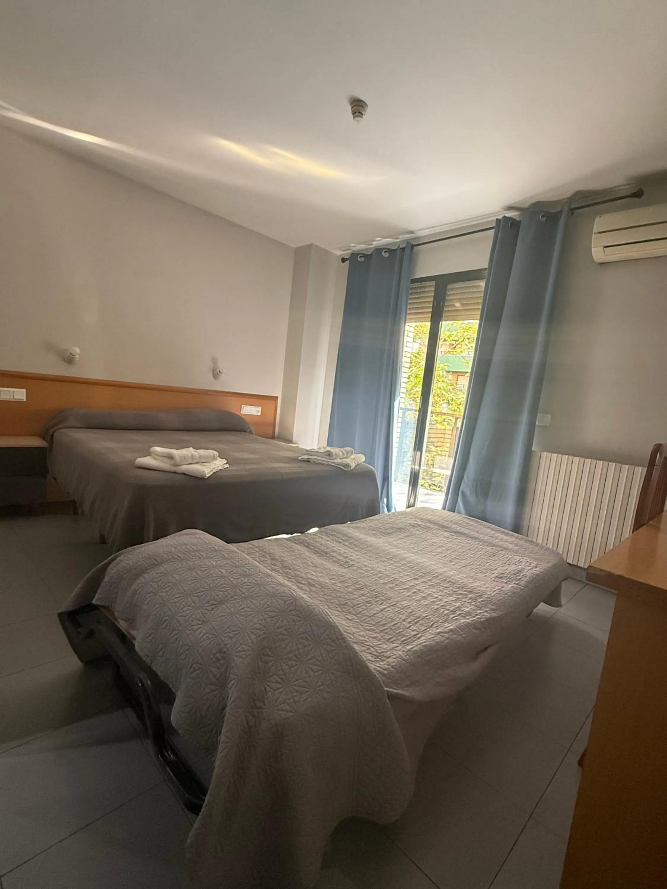 Bed in Hotel Delicias