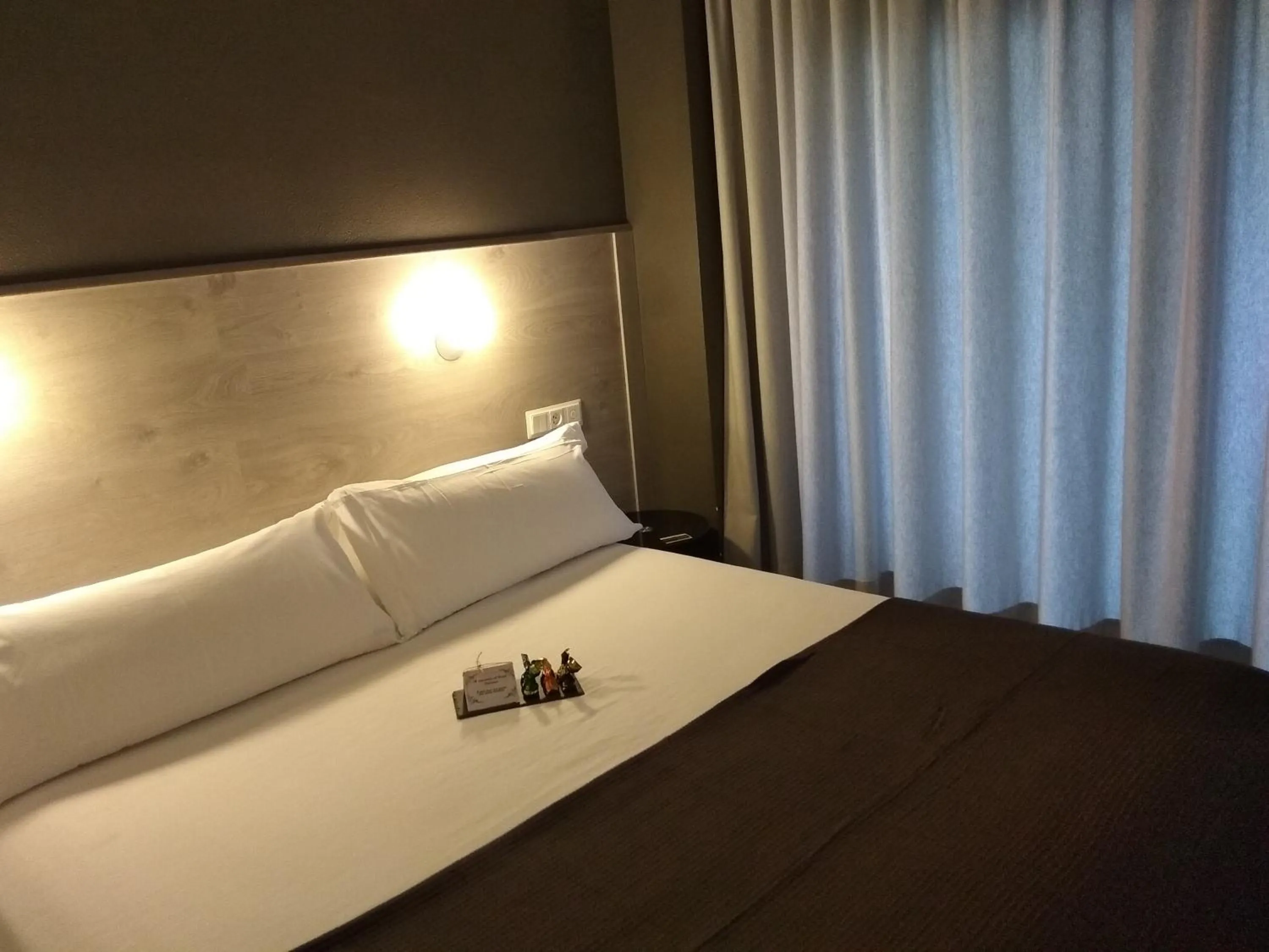 Bed in Hotel Delicias