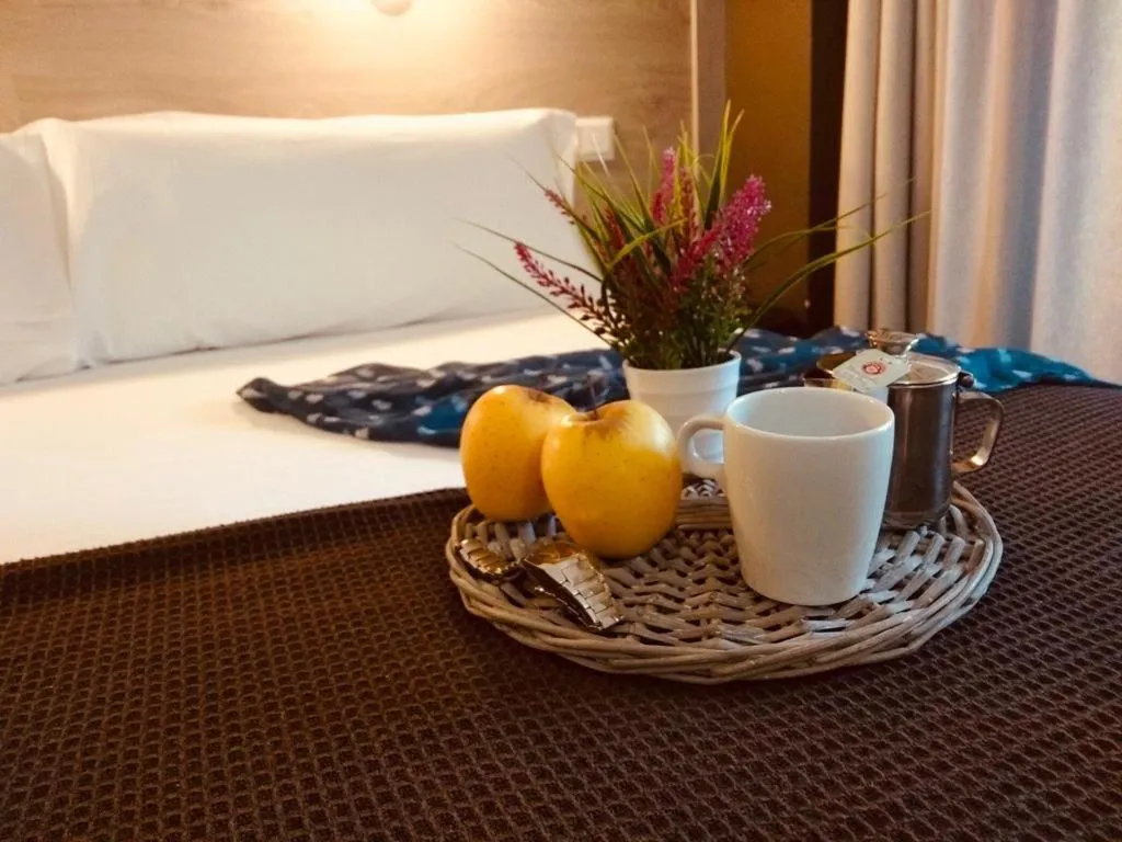 Coffee/tea facilities, Bed in Hotel Delicias
