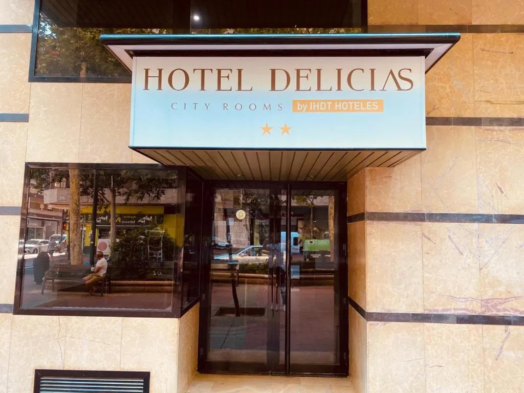 Property logo or sign in Hotel Delicias