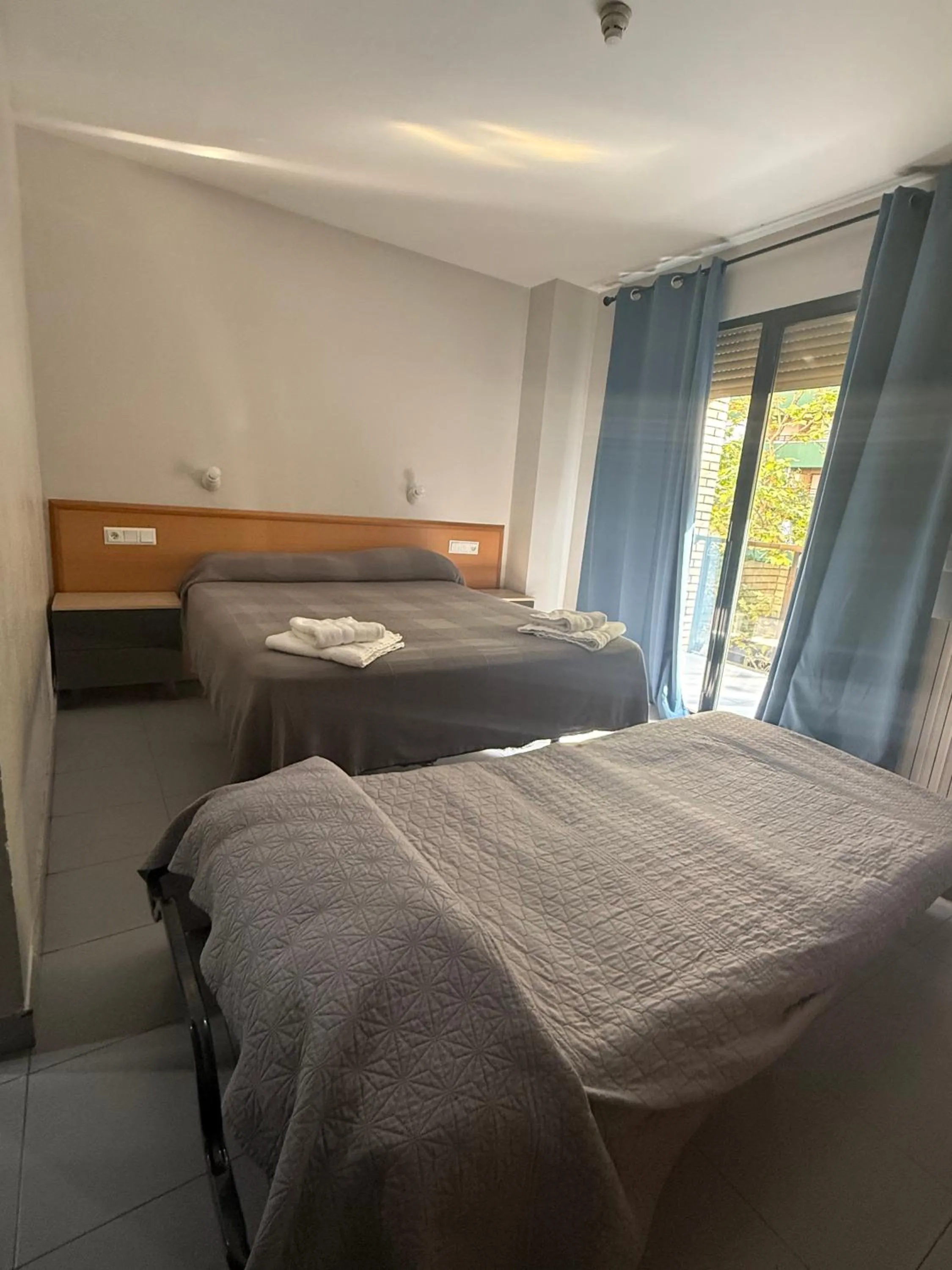 Bed in Hotel Delicias