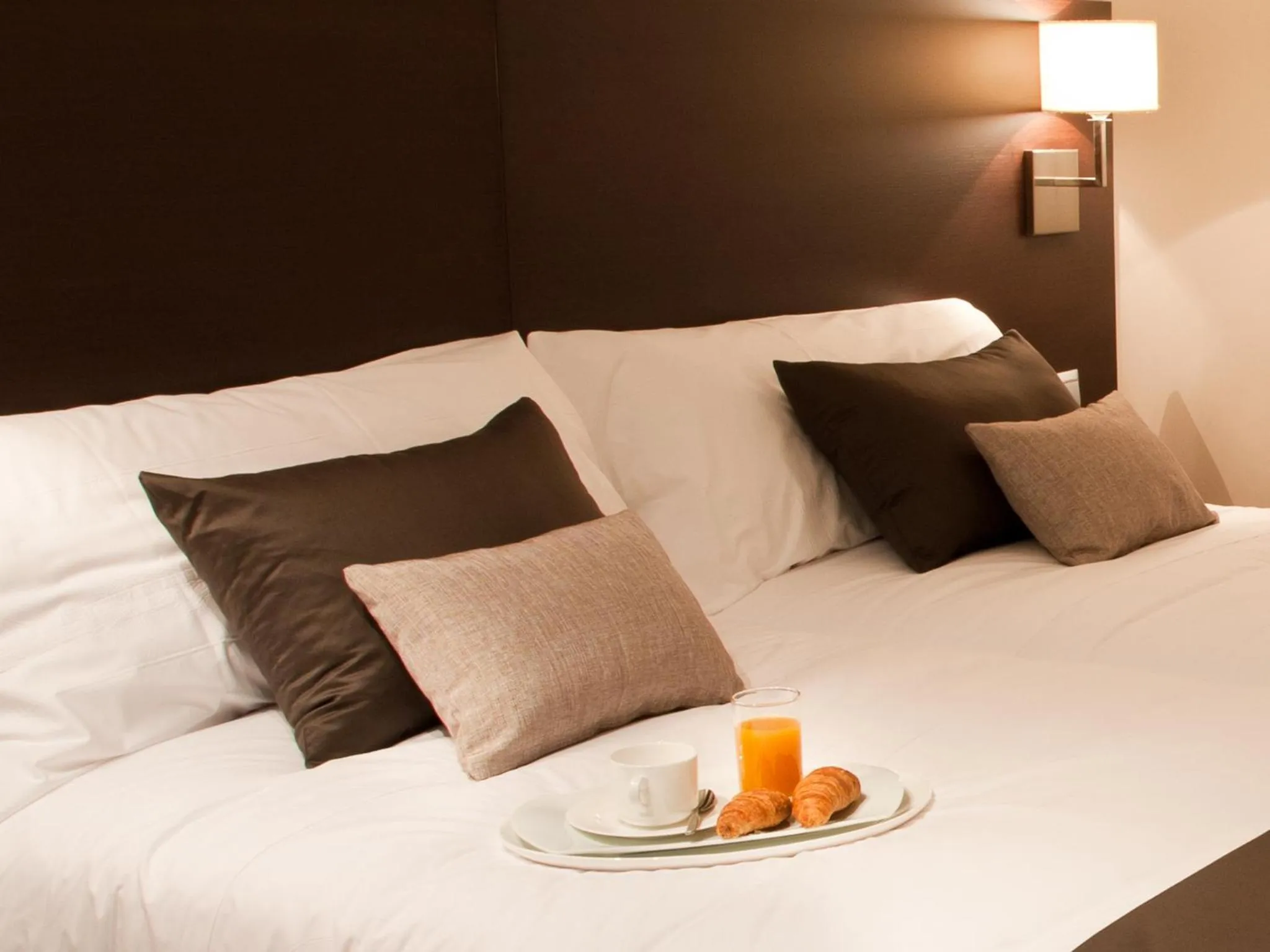 Decorative detail, Bed in Hotel Paloma