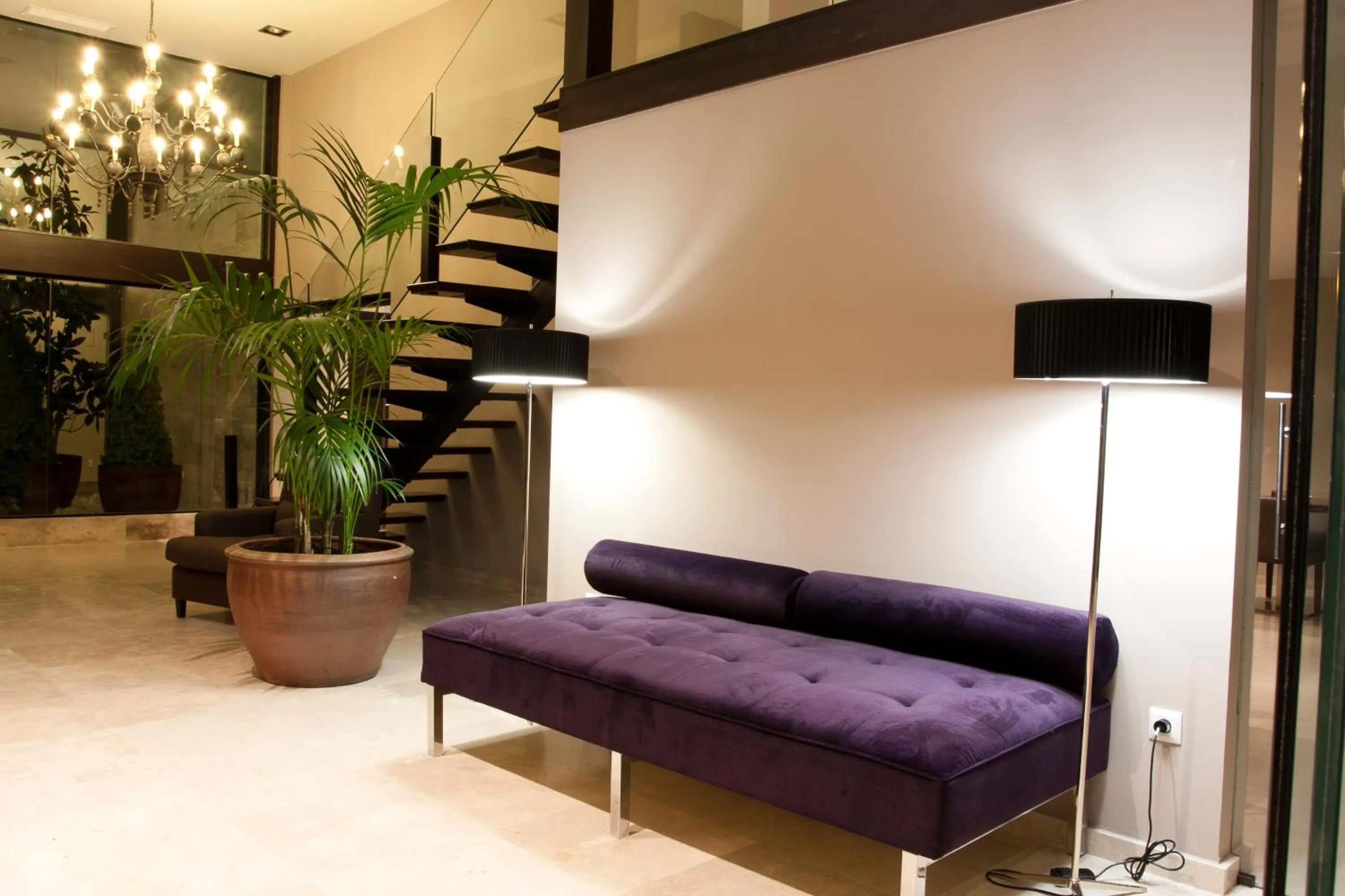 Lobby or reception in Hotel Paloma