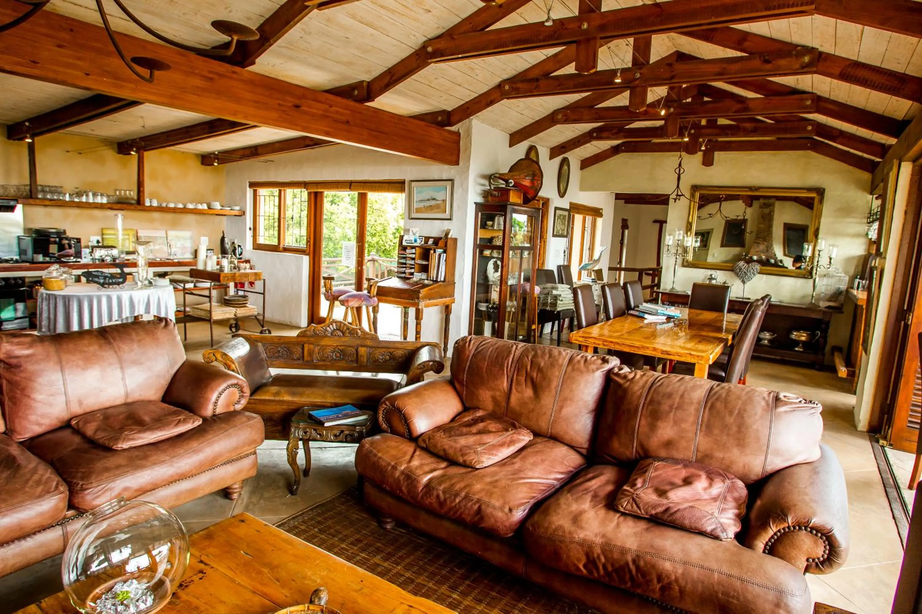 Communal lounge/ TV room in A Whale of a View Bed & Breakfast