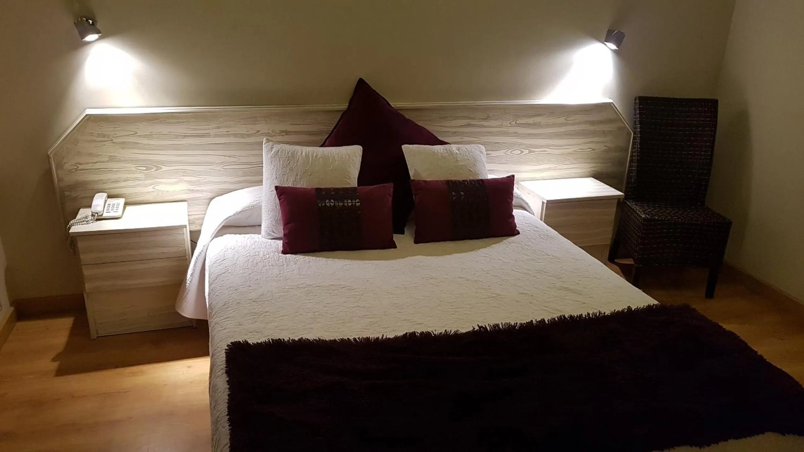 Bed in Hotel Aguadoce - Louzao