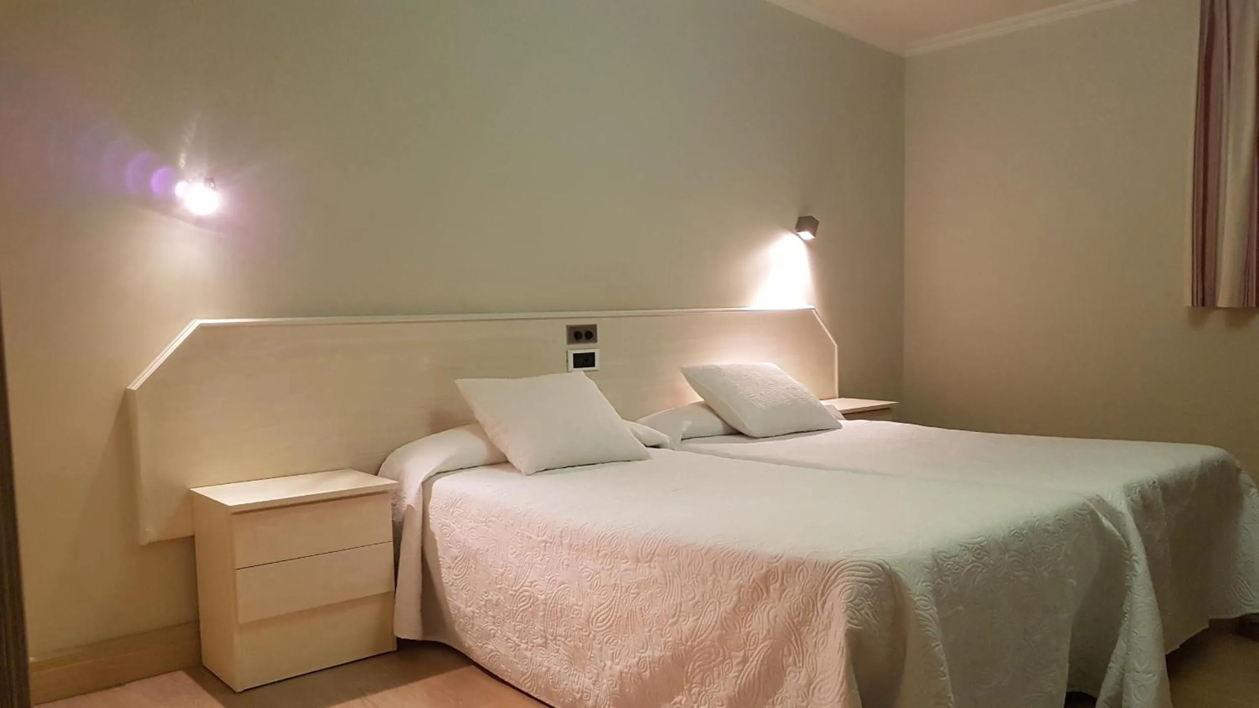 Bed in Hotel Aguadoce - Louzao