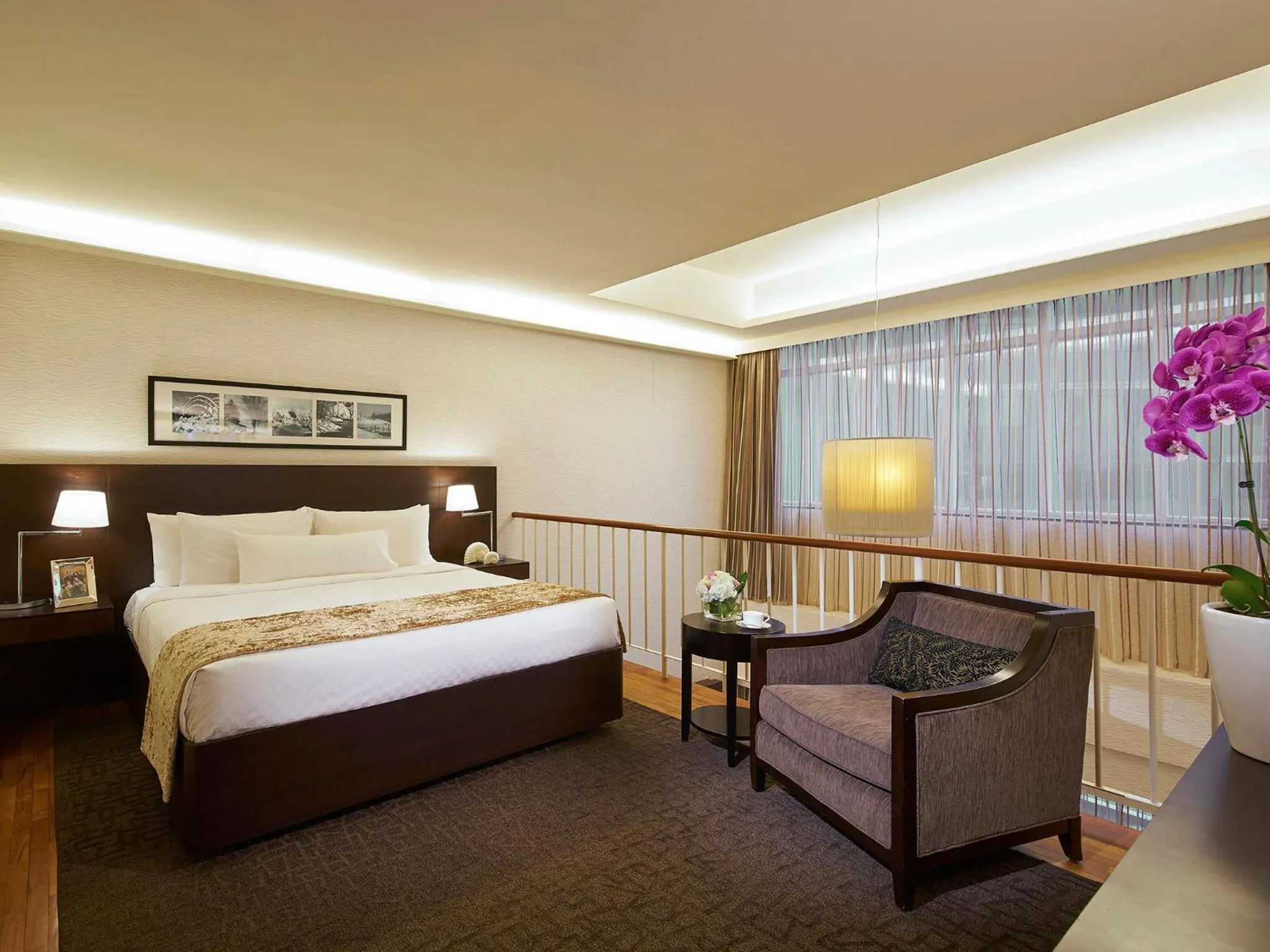 Photo of the whole room, Bed in Orchard Scotts Residences by Far East Hospitality