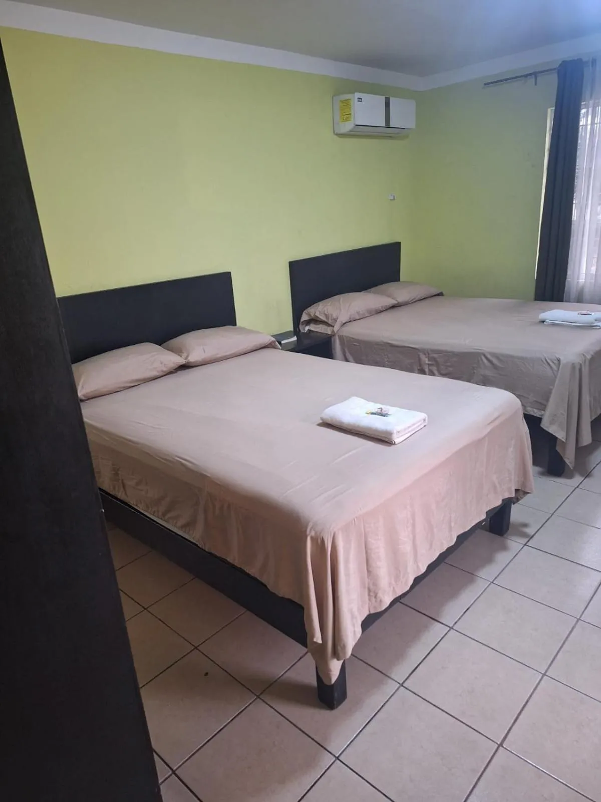 Bed in Hotel Panama 510