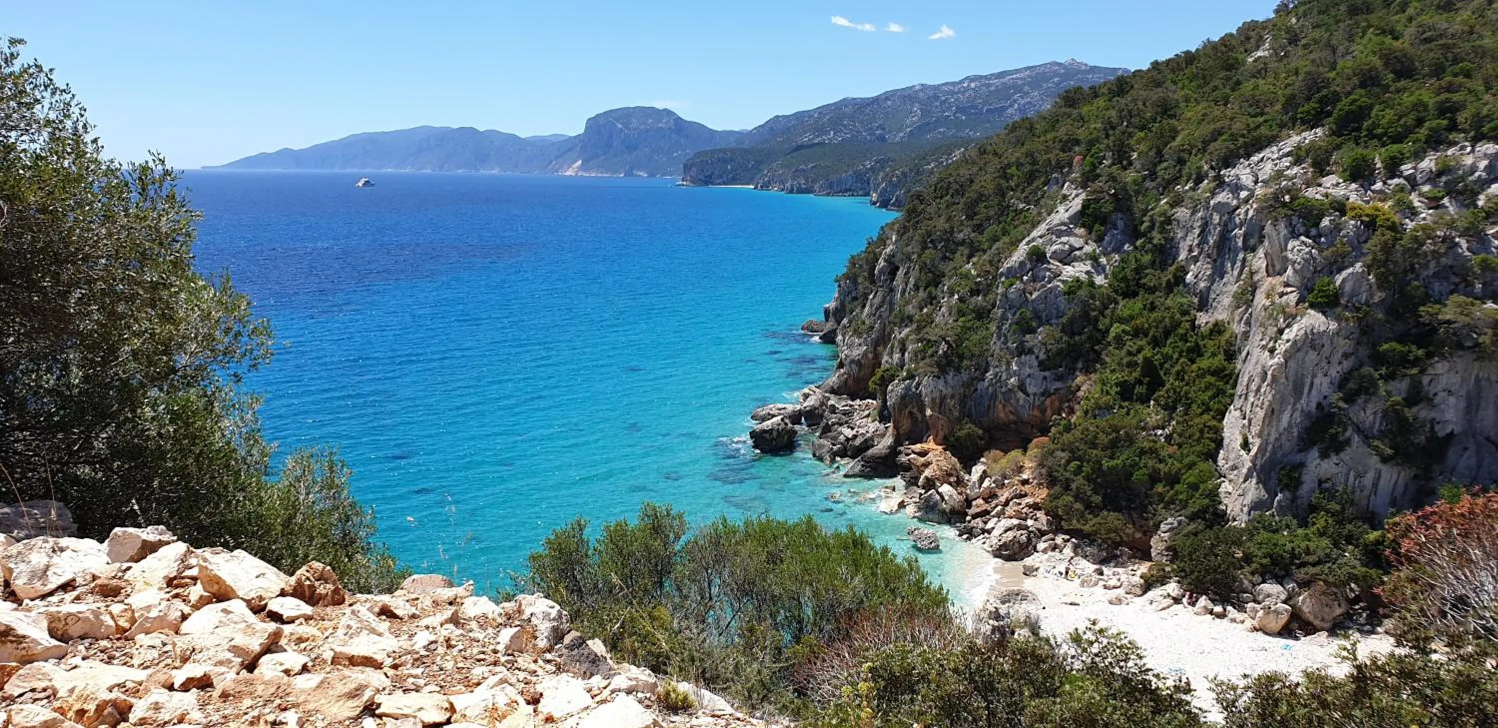 Natural landscape in B&B Cala Luna