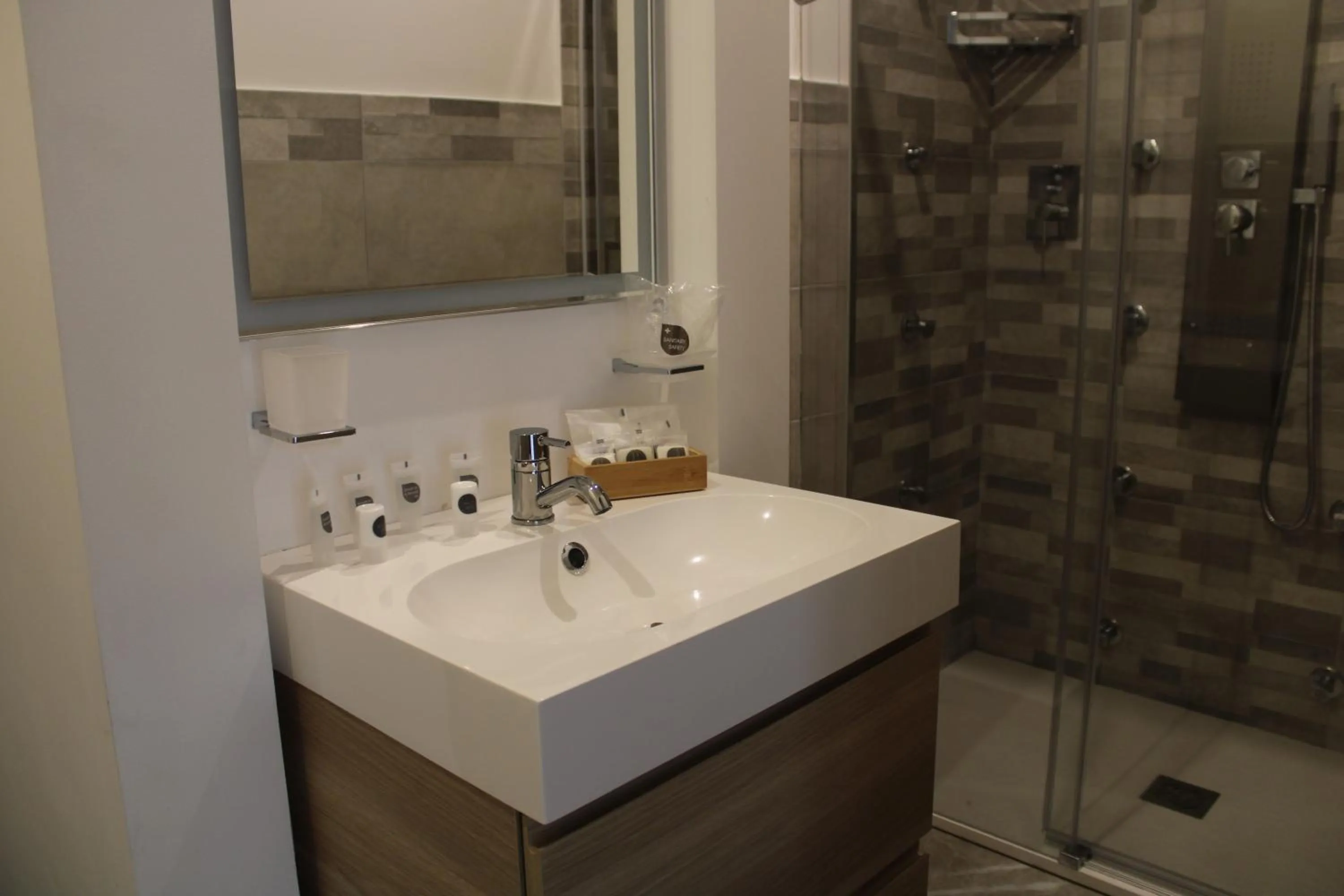 Bathroom in B&B D'Amari Affittacamere