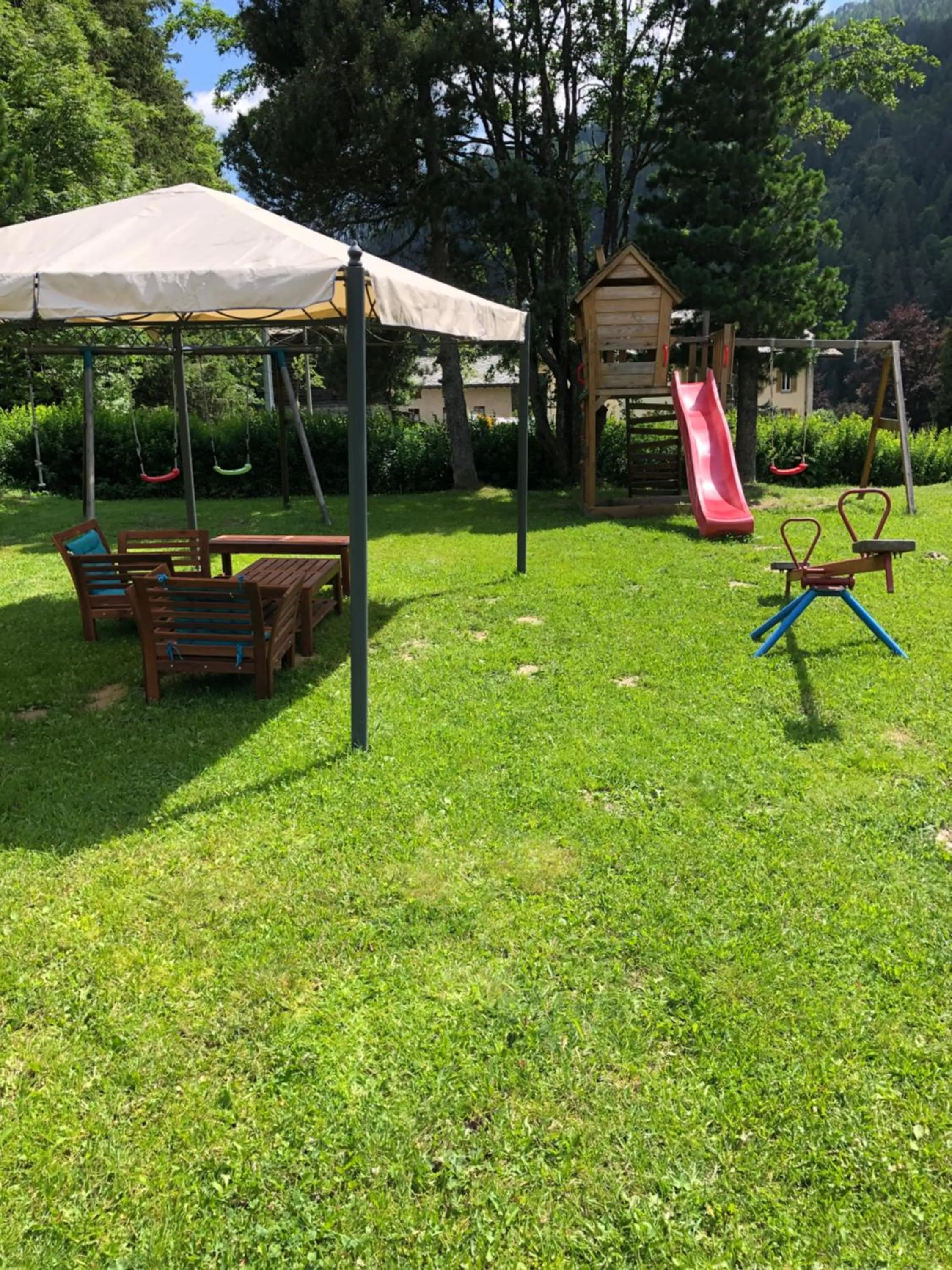 Garden in Hotel Flora Alpina